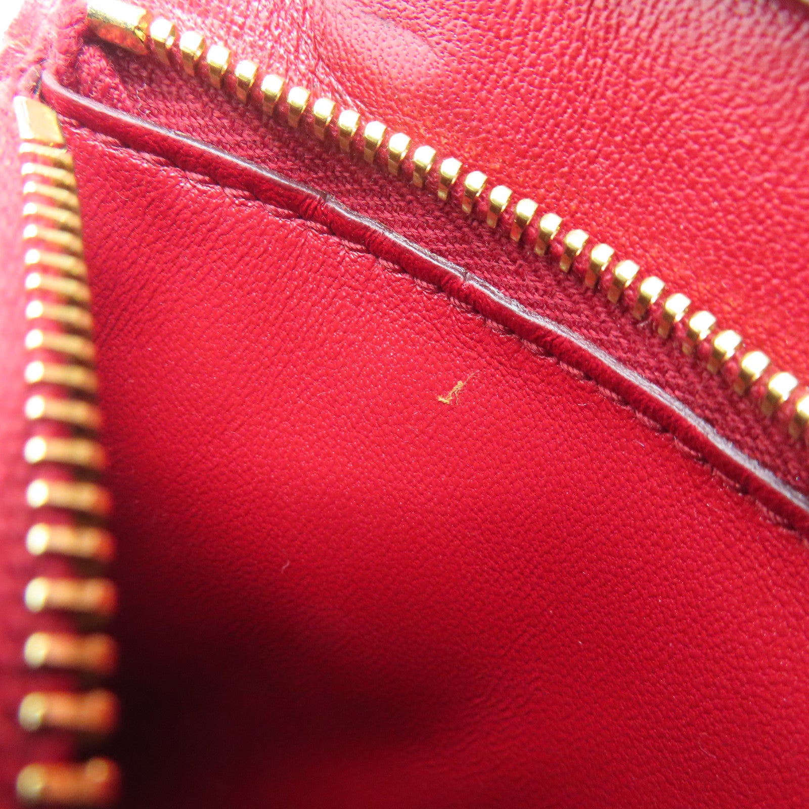 CELINE 【激減優惠】牛皮皮革Box Shoulder Bag金扣肩背袋紅色