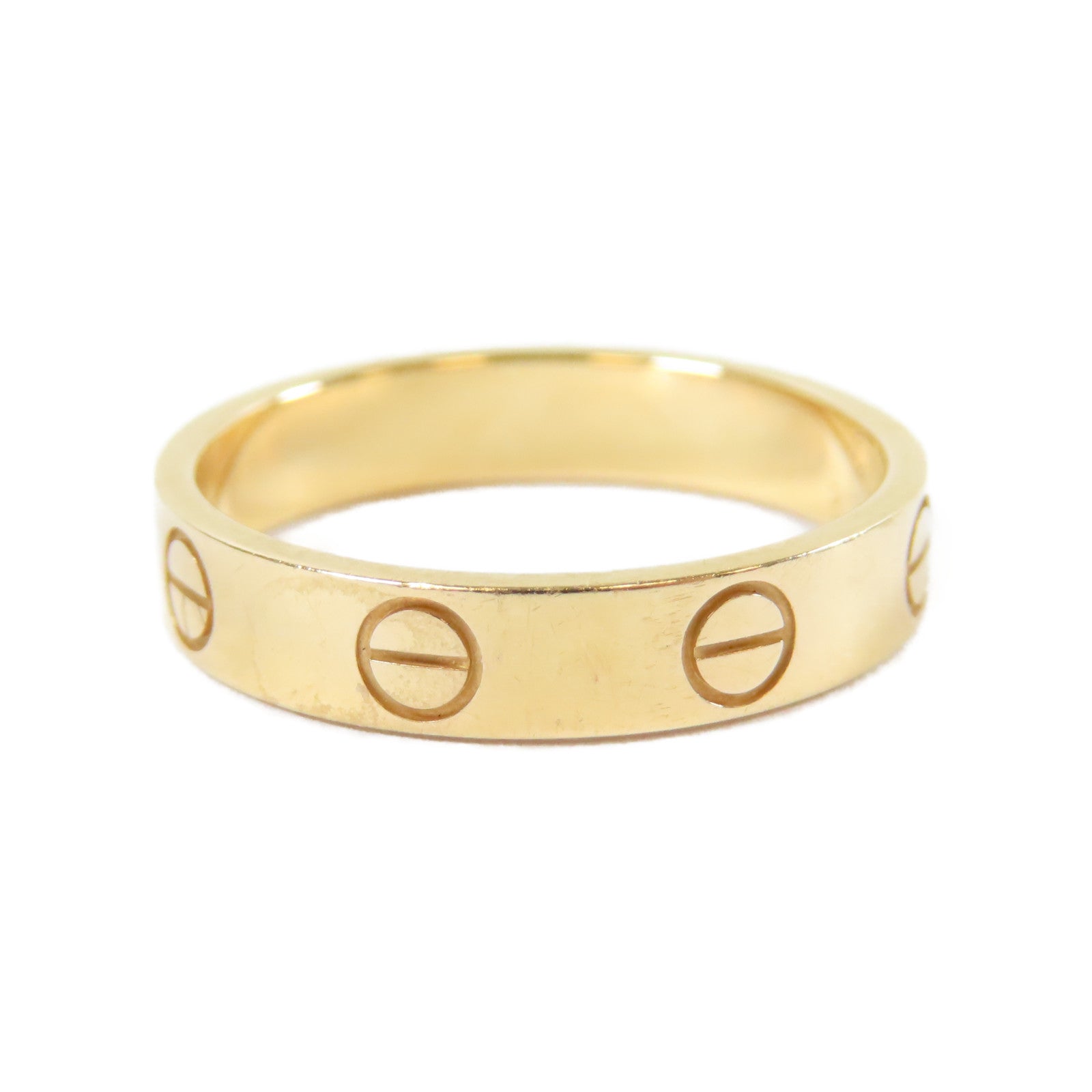 CARTIER 18K黃金Love Ring戒指Cartier#51/US#5.5
