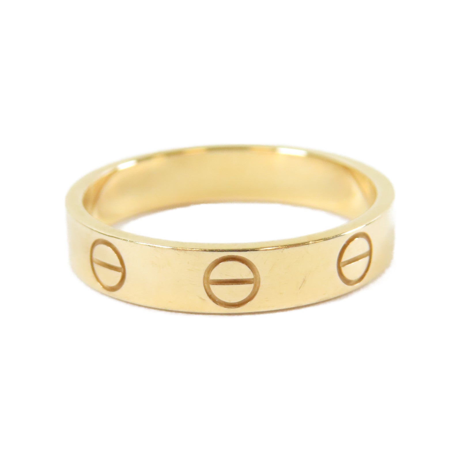CARTIER 18K黃金Love Ring戒指Cartier#51/US#5.5
