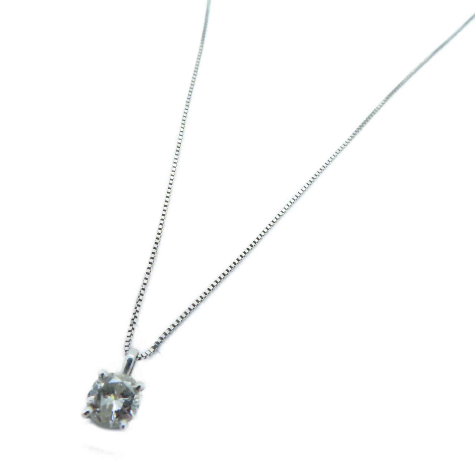 JEWELRY 18K白金Diamond Necklace钻石项链