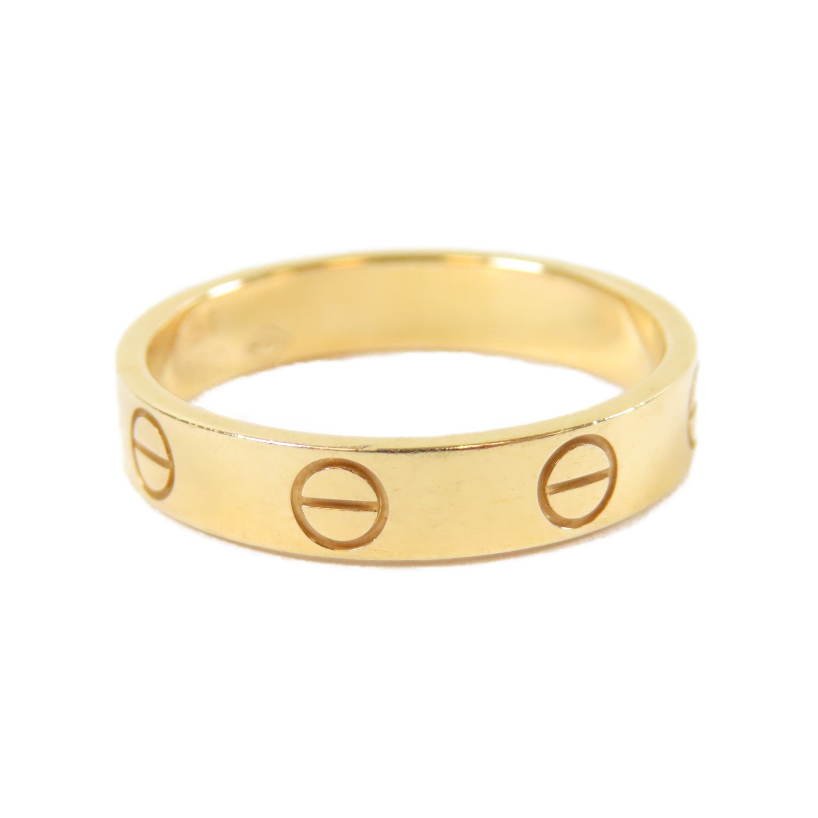 CARTIER 18K黃金Love Ring戒指Cartier#51/US#5.5