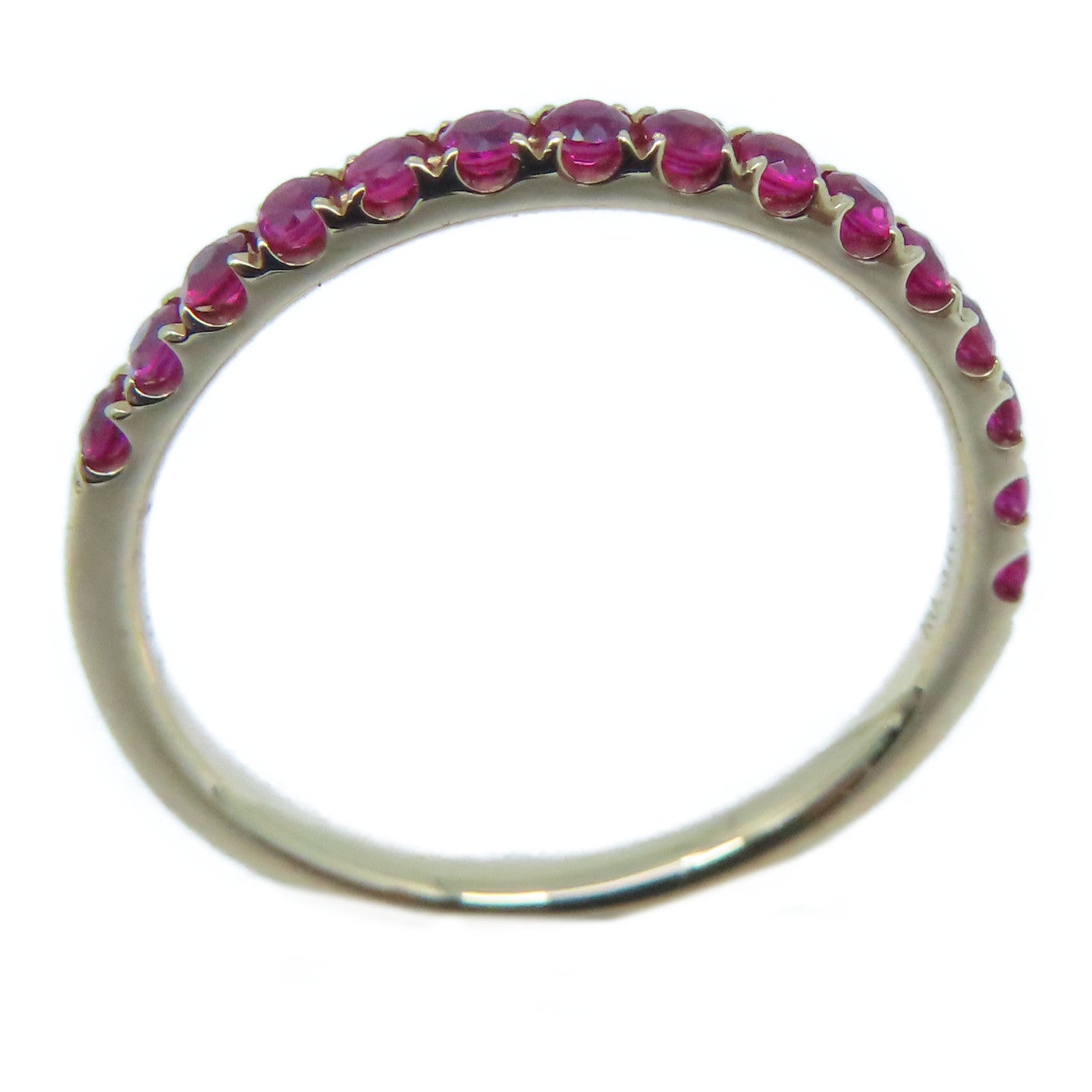 JEWELRY 【激減優惠】18K玫瑰金Ruby Ring 0.31ct紅寶石戒指US#5
