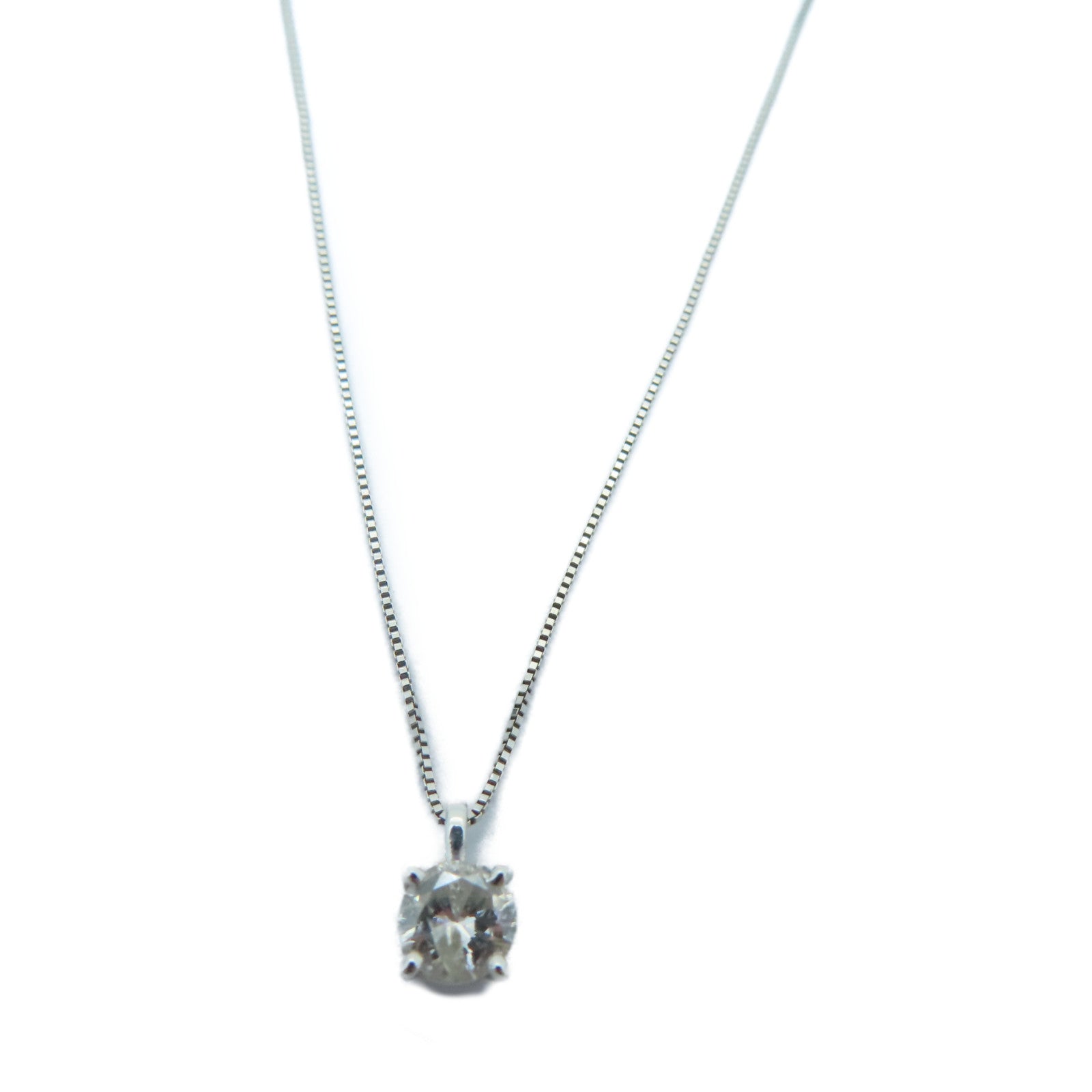 JEWELRY 18K白金Diamond Necklace钻石项链