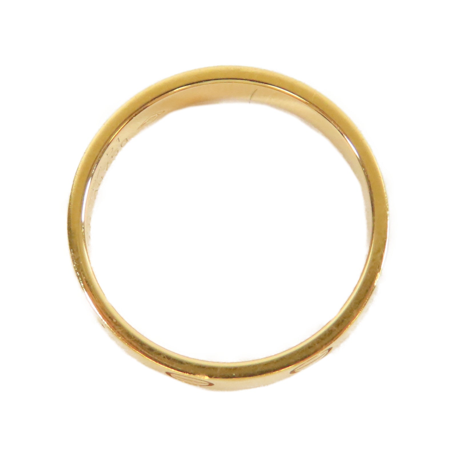 CARTIER 18K黃金Love Ring戒指Cartier#51/US#5.5