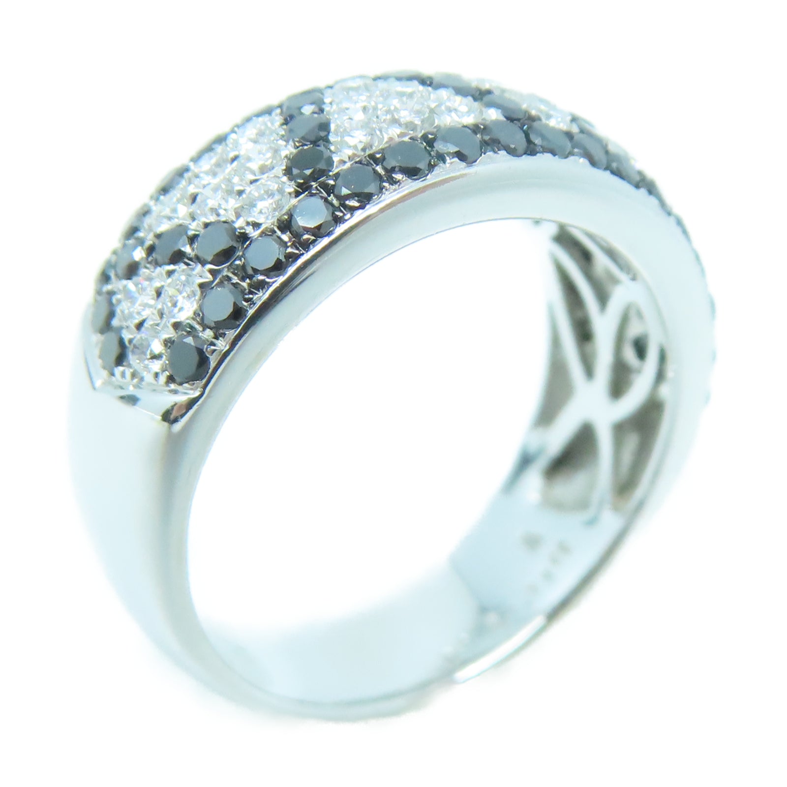 JEWELRY 18K白金Ring 1.11ct鑽石戒指US#6