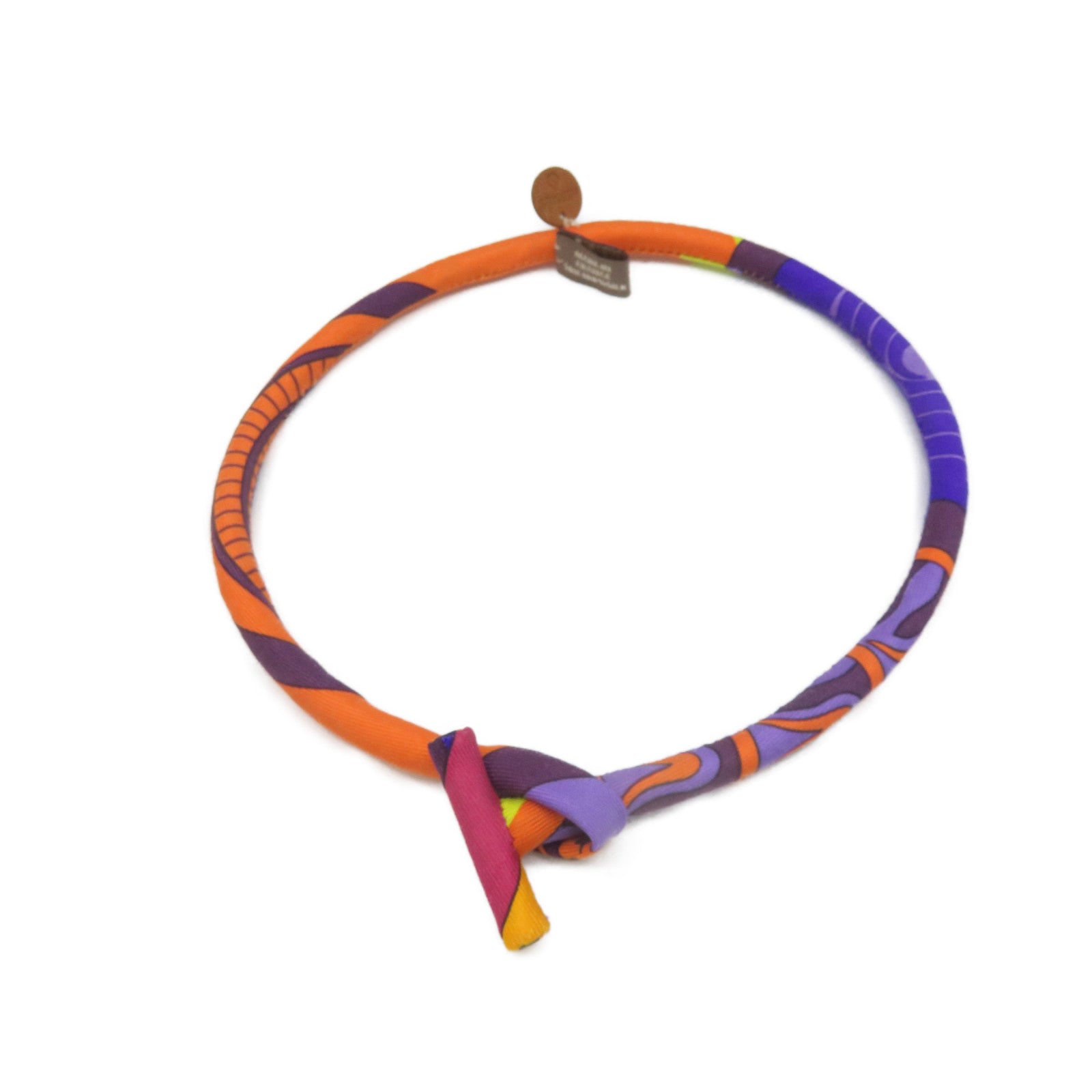 To Tie Hermes Hermes Scarf Necklace HERMES [Sharp Discount] Silk