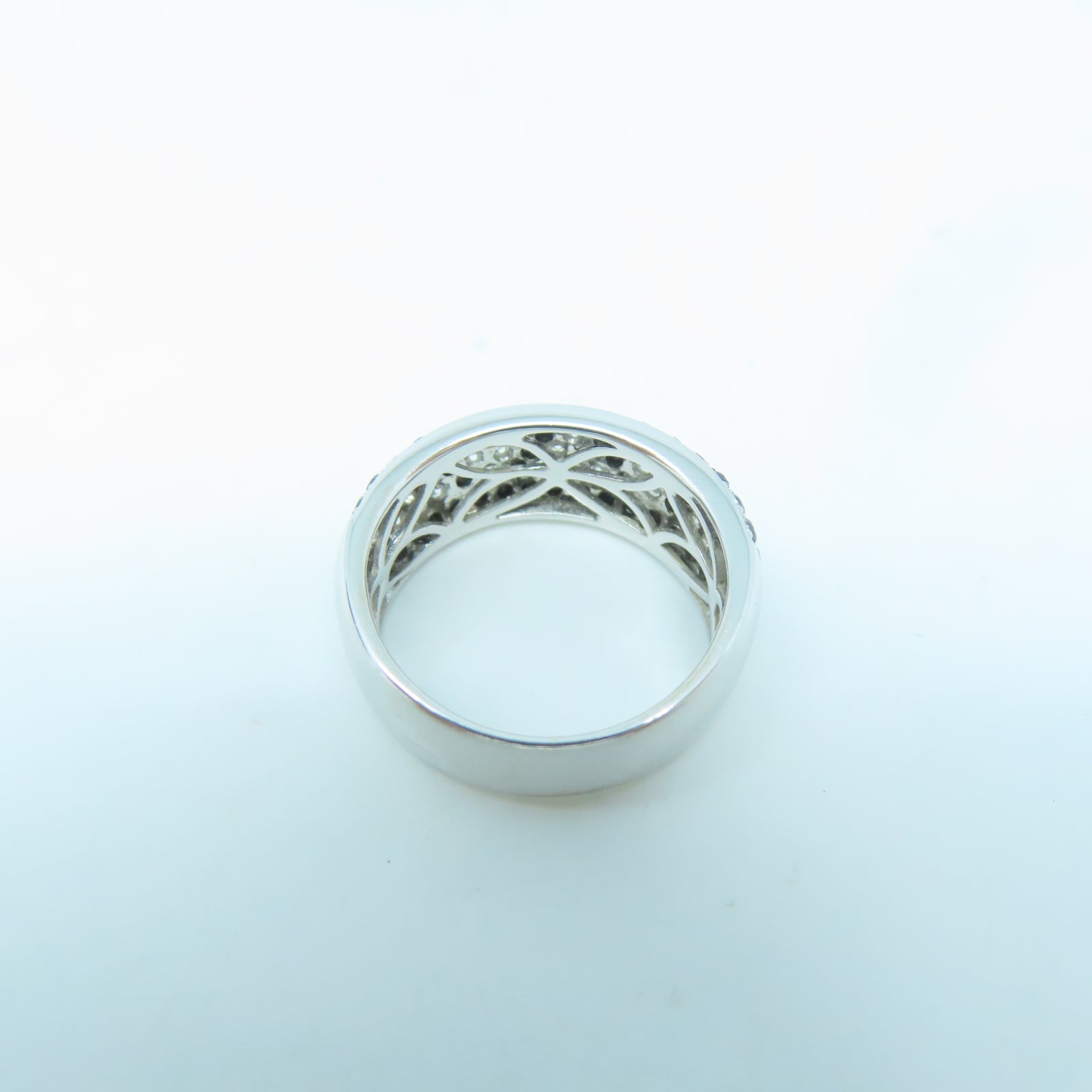 JEWELRY 18K白金Ring 1.11ct鑽石戒指US#6