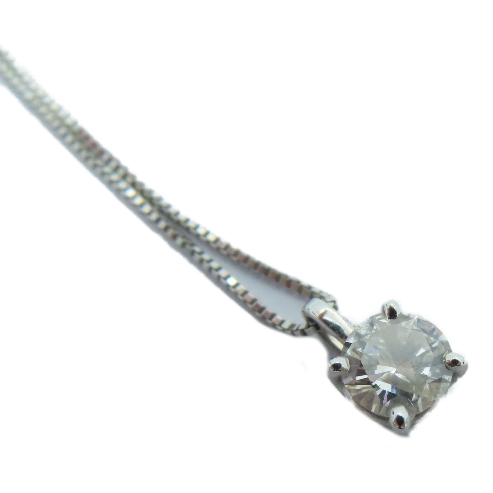 JEWELRY 18K白金Diamond Necklace钻石项链