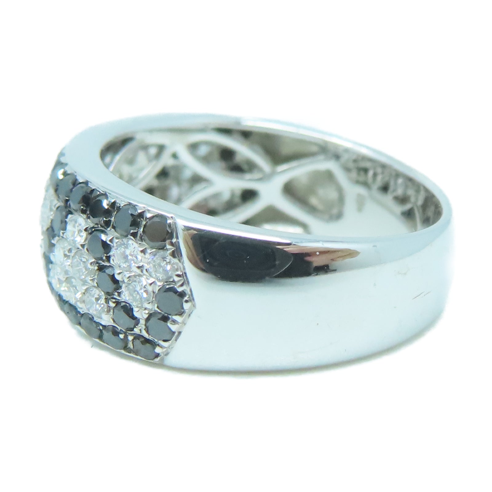JEWELRY 18K白金Ring 1.11ct鑽石戒指US#6