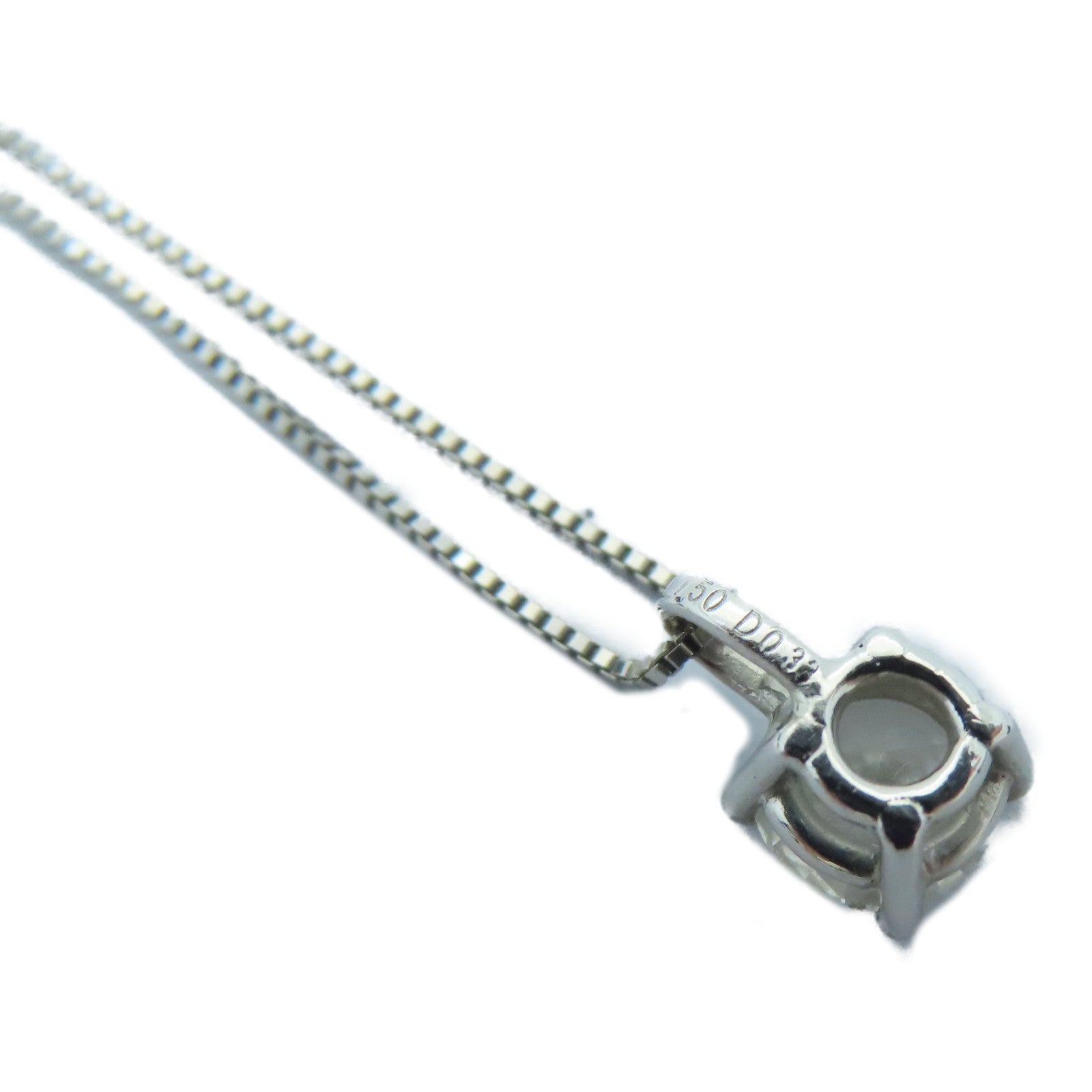 JEWELRY 18K白金Diamond Necklace钻石项链