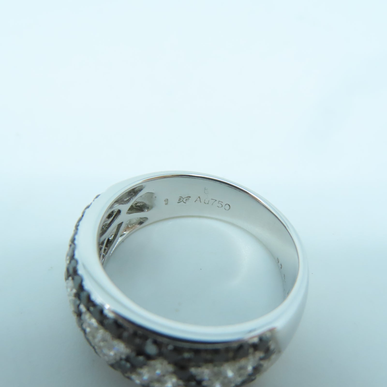 JEWELRY 18K白金Ring 1.11ct鑽石戒指US#6