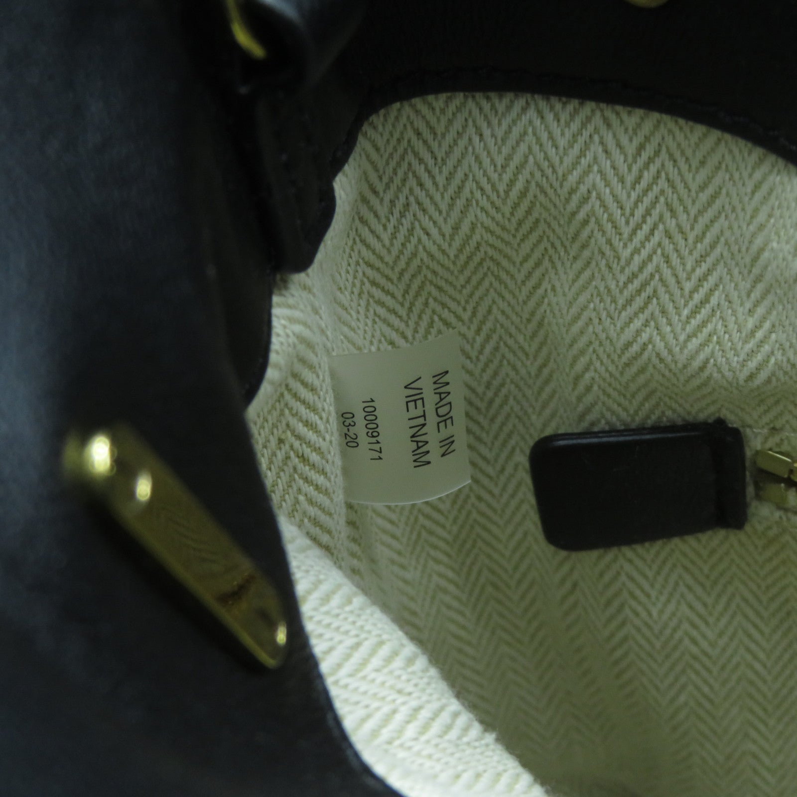 Tory Burch 牛皮皮革Shoulder Bag金扣手挽肩背兩用袋黑色