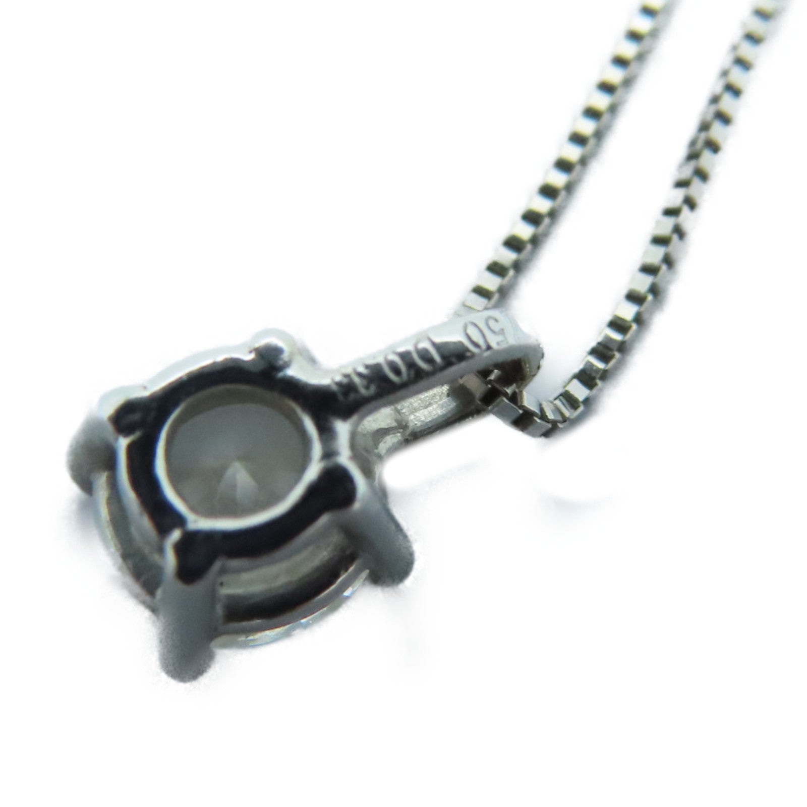 JEWELRY 18K白金Diamond Necklace钻石项链