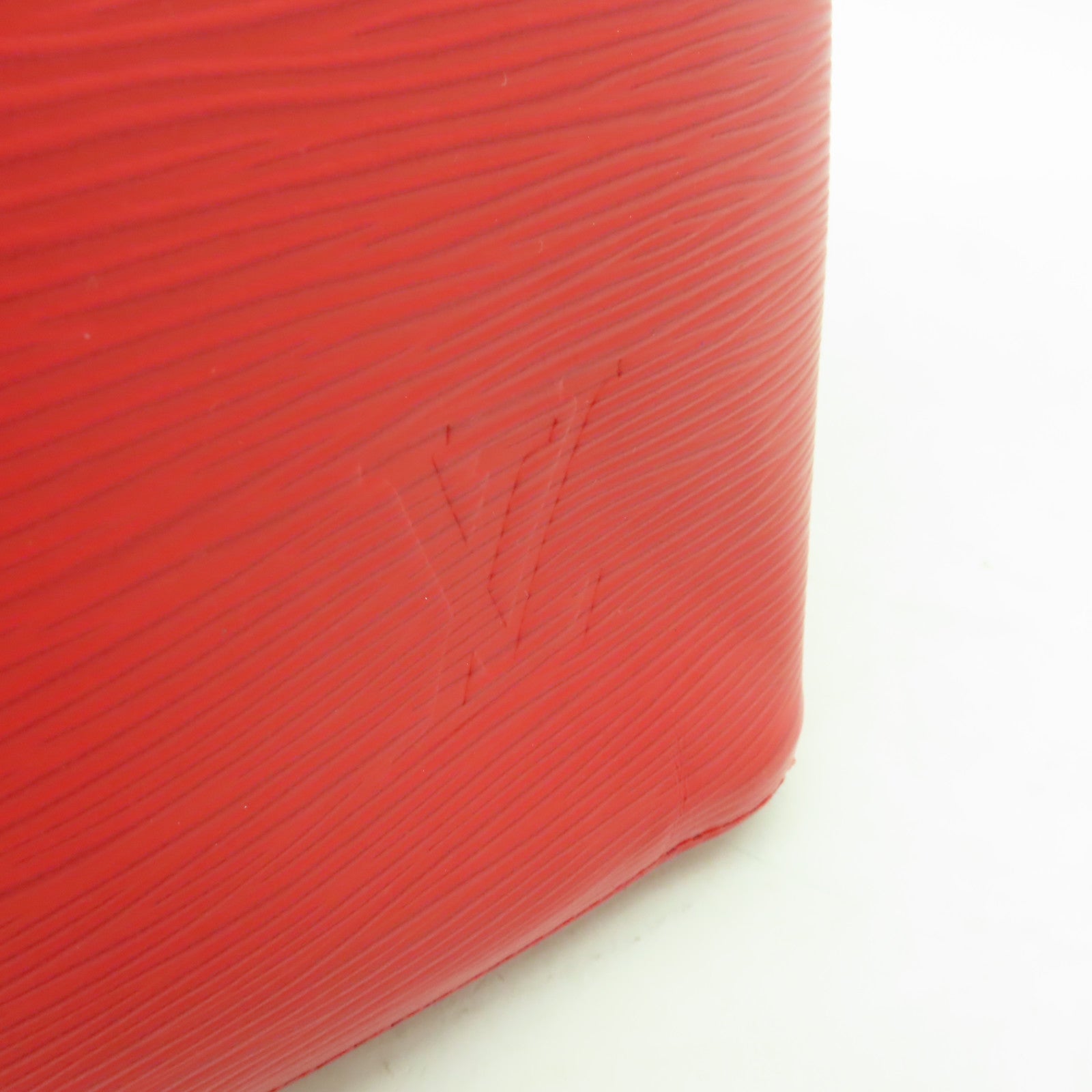 LOUIS VUITTON Epi Neo Noe金扣手挽肩背兩用袋紅色