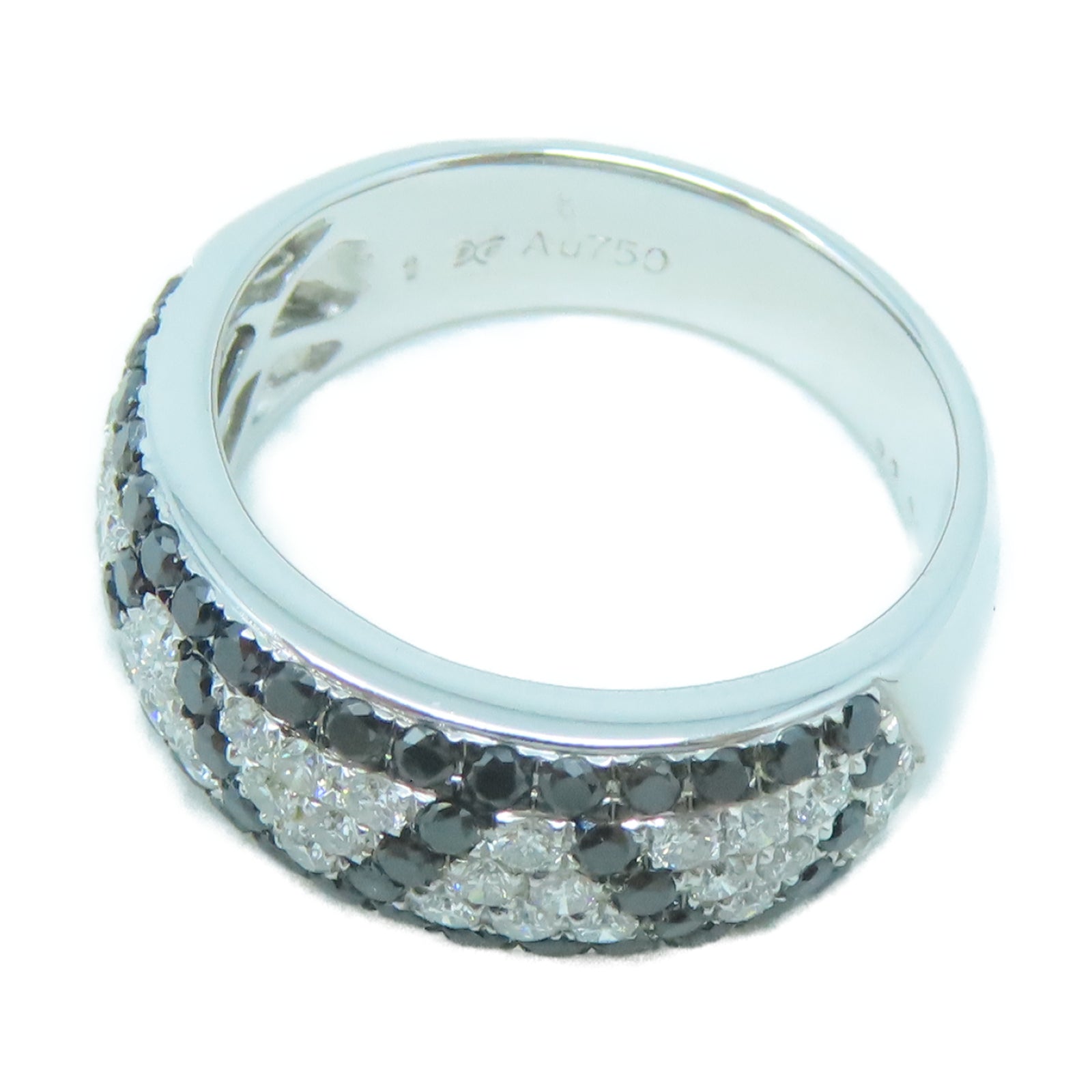 JEWELRY 18K白金Ring 1.11ct鑽石戒指US#6