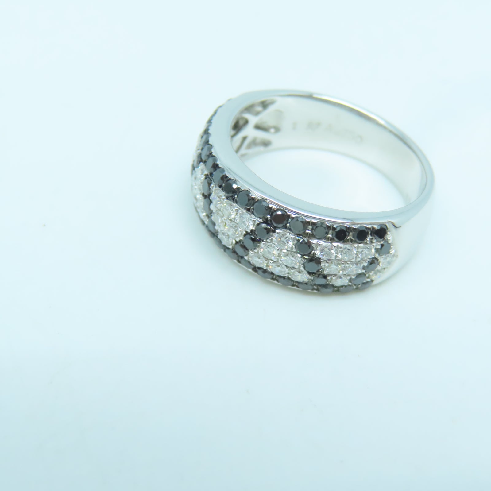 JEWELRY 18K白金Ring 1.11ct鑽石戒指US#6