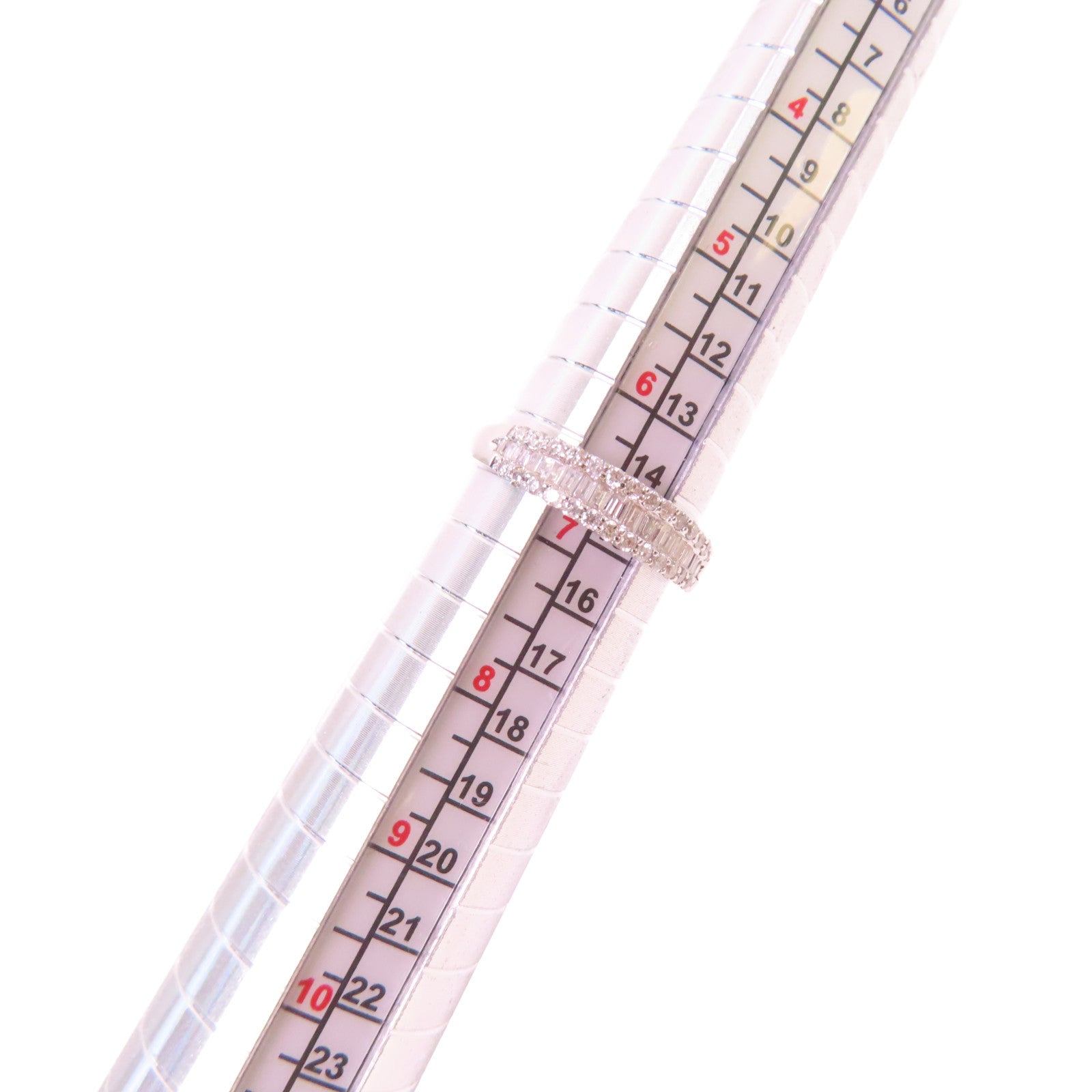 JEWELRY 18K白金/0.50ct鑽石Diamond Ring戒指US#6.75