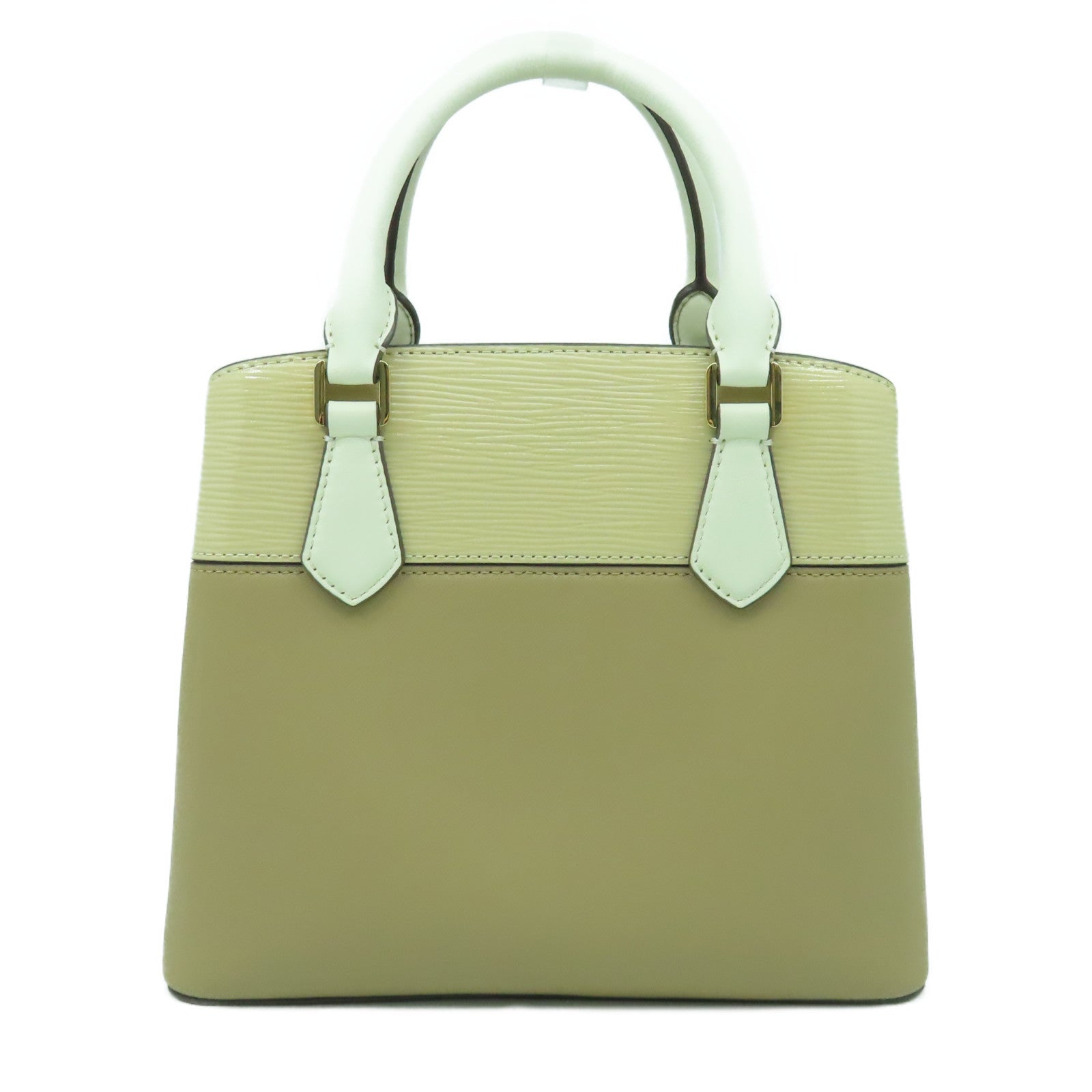 Tory Burch 牛皮皮革2 Way Shoulder Bag金扣手挽肩背兩用袋米色