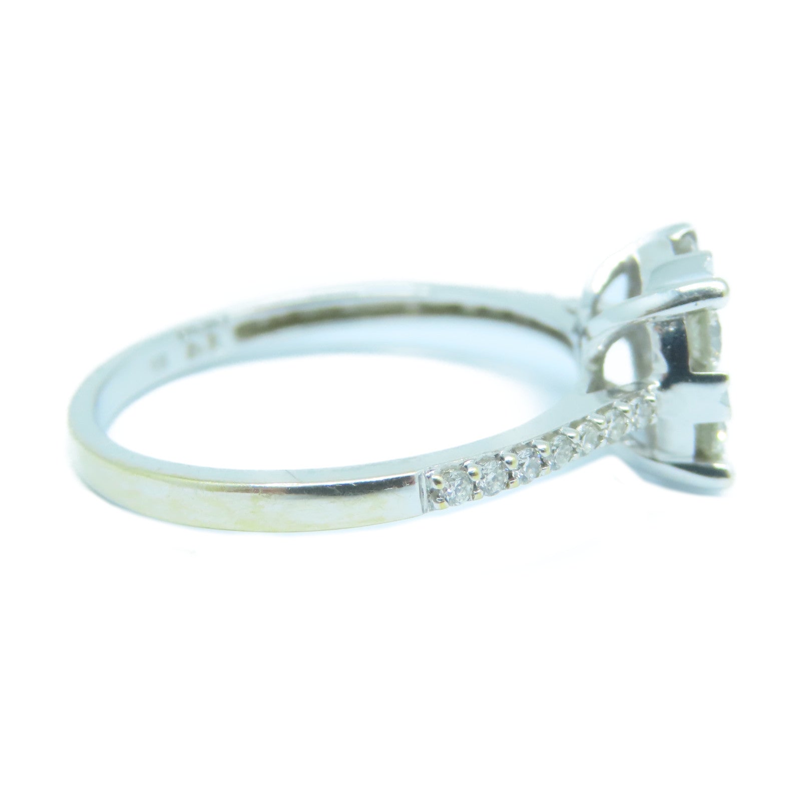 JEWELRY 18K白金Diamond Ring鑽石戒指US#7.25