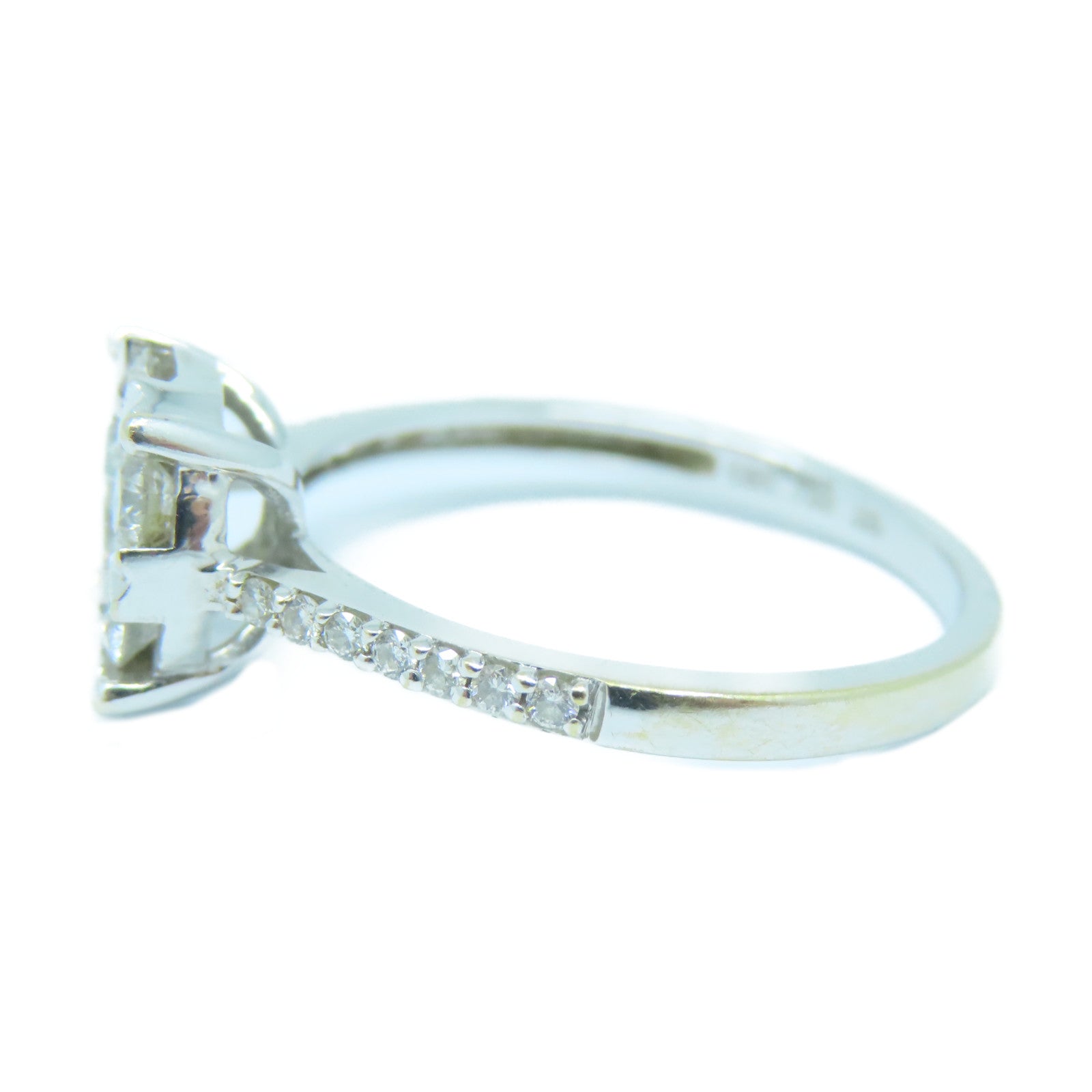 JEWELRY 18K白金Diamond Ring鑽石戒指US#7.25