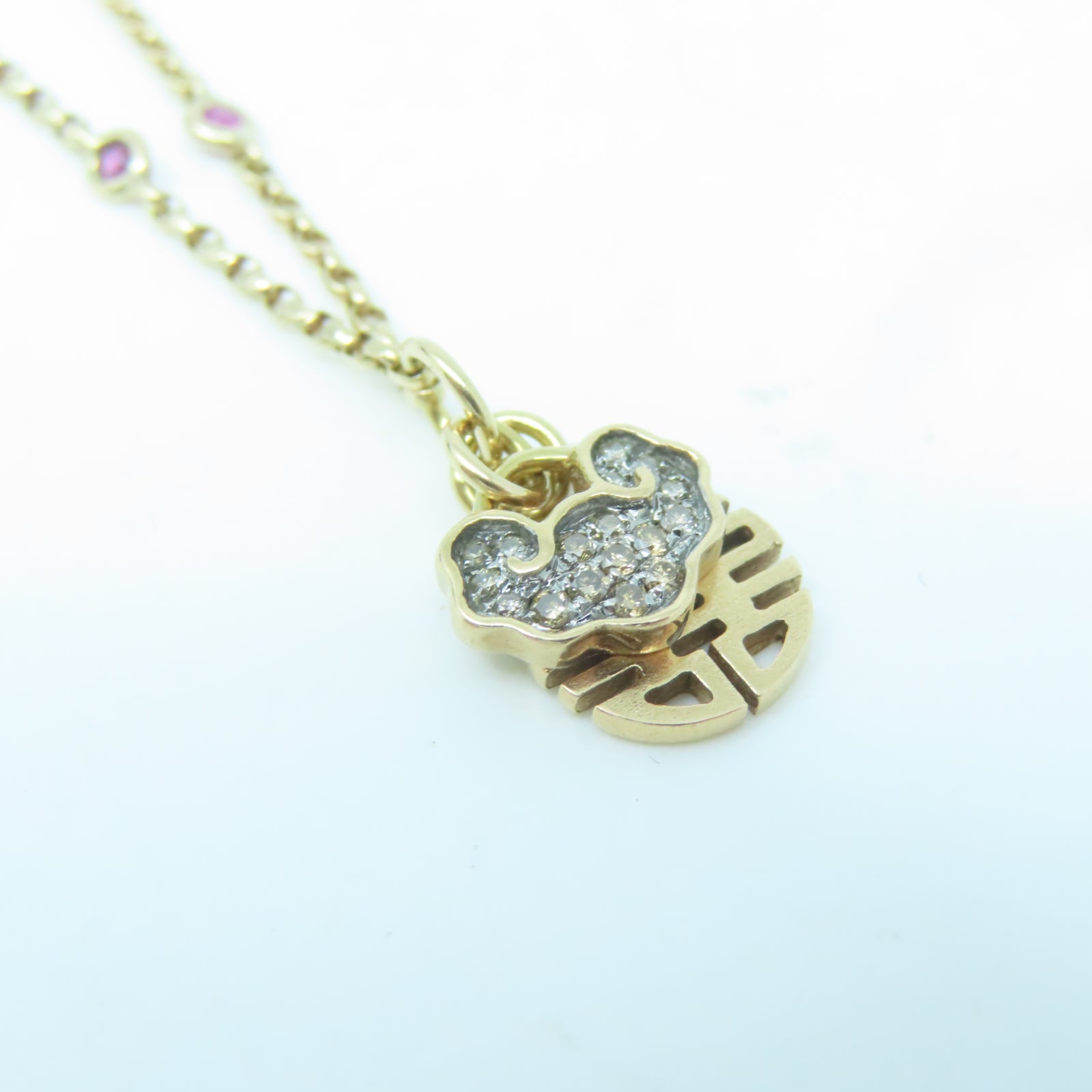 JEWELRY 18K黃金Bracelet 0.08ct鑽石手鏈
