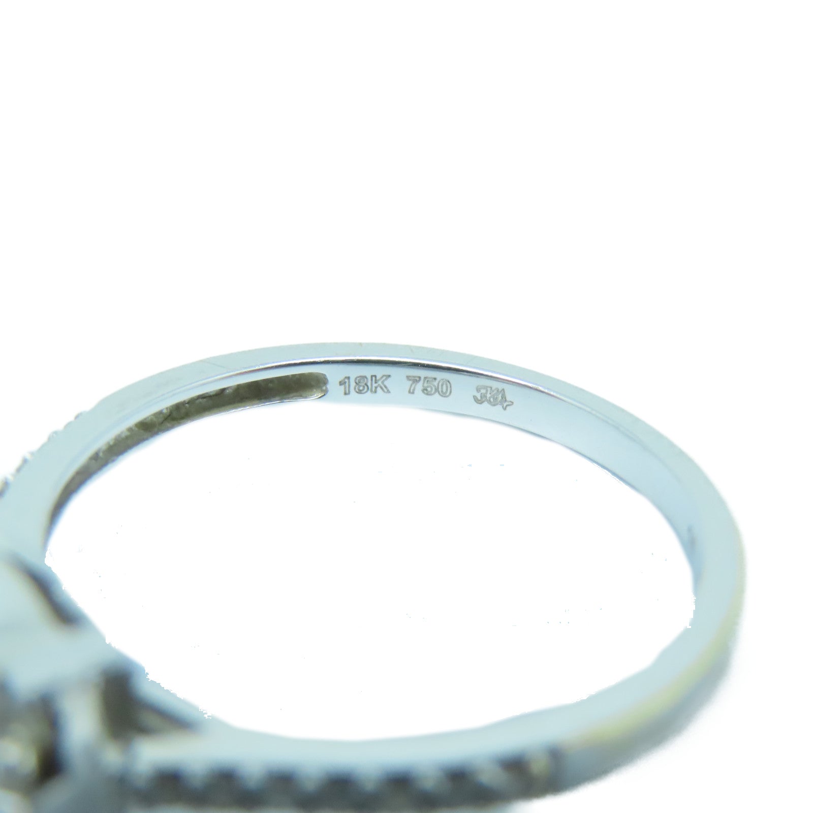 JEWELRY 18K白金Diamond Ring鑽石戒指US#7.25