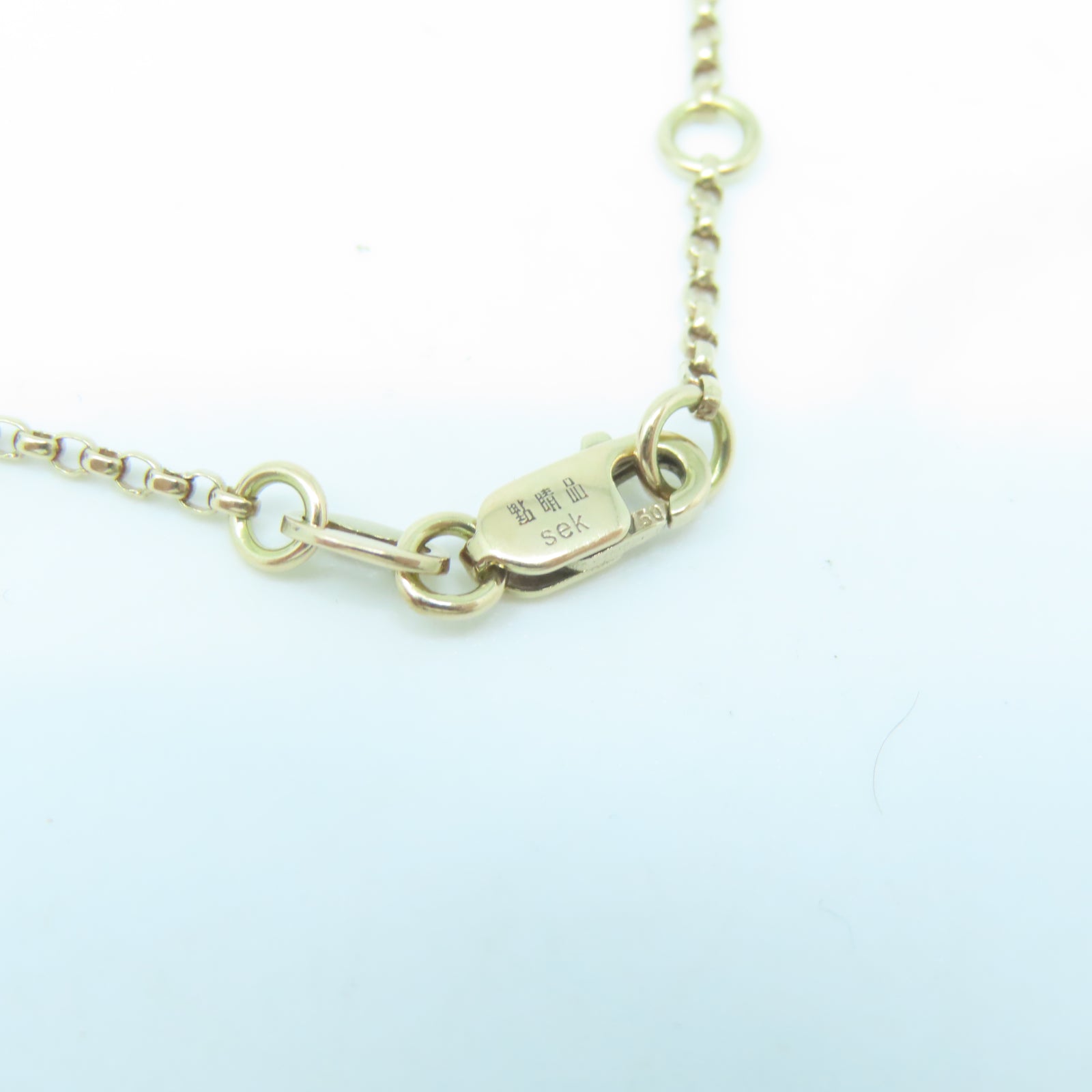 JEWELRY 18K黃金Bracelet 0.08ct鑽石手鏈