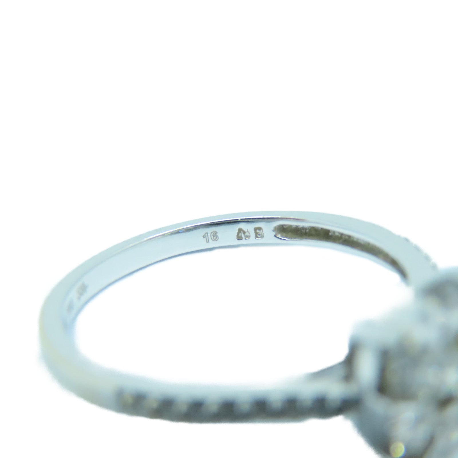 JEWELRY 18K白金Diamond Ring鑽石戒指US#7.25