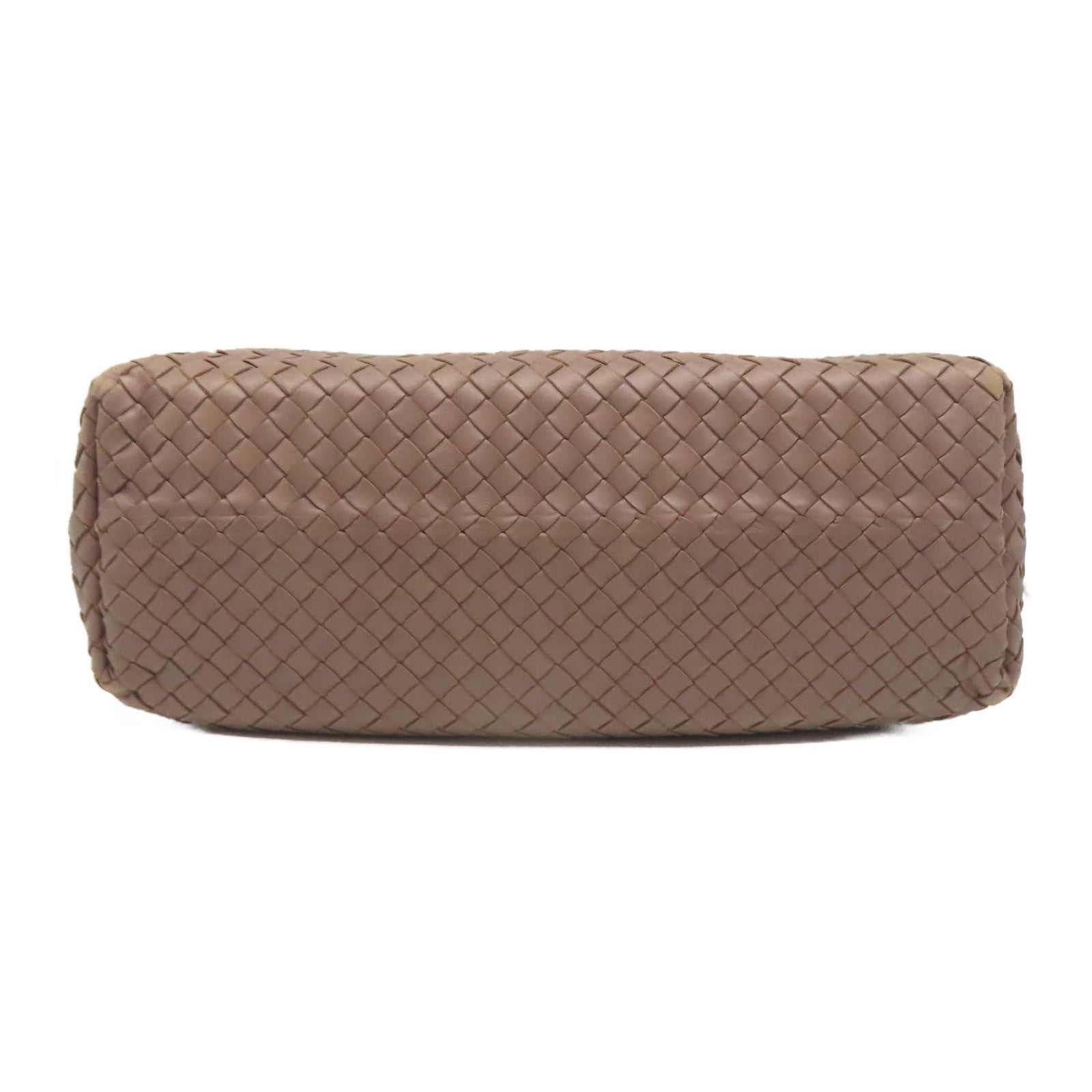 BOTTEGA VENETA 織紋羊皮皮革Shoulder Bag肩背袋啡色