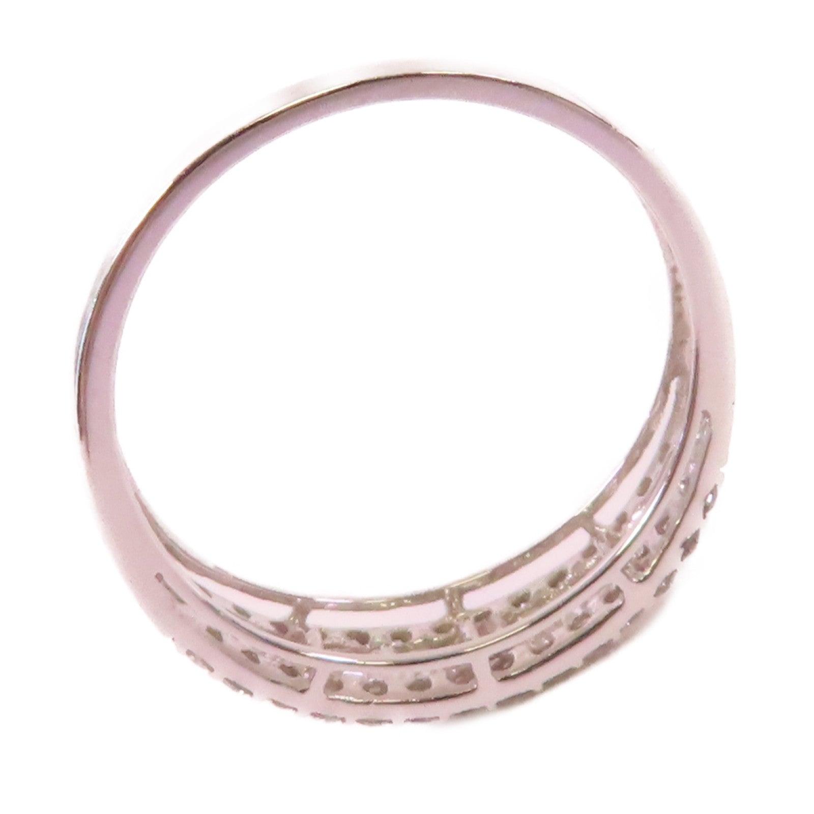 JEWELRY 18K白金/0.50ct鑽石Diamond Ring戒指US#6.75