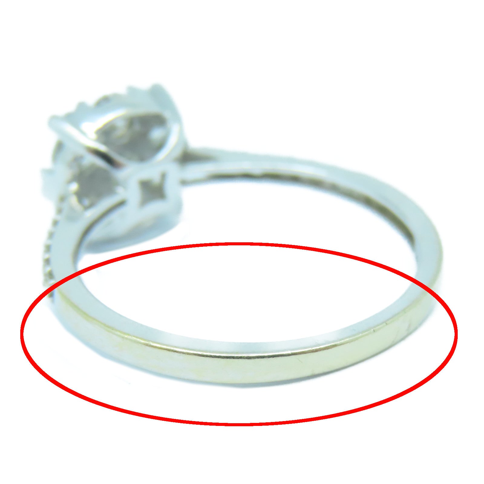 JEWELRY 18K白金Diamond Ring鑽石戒指US#7.25