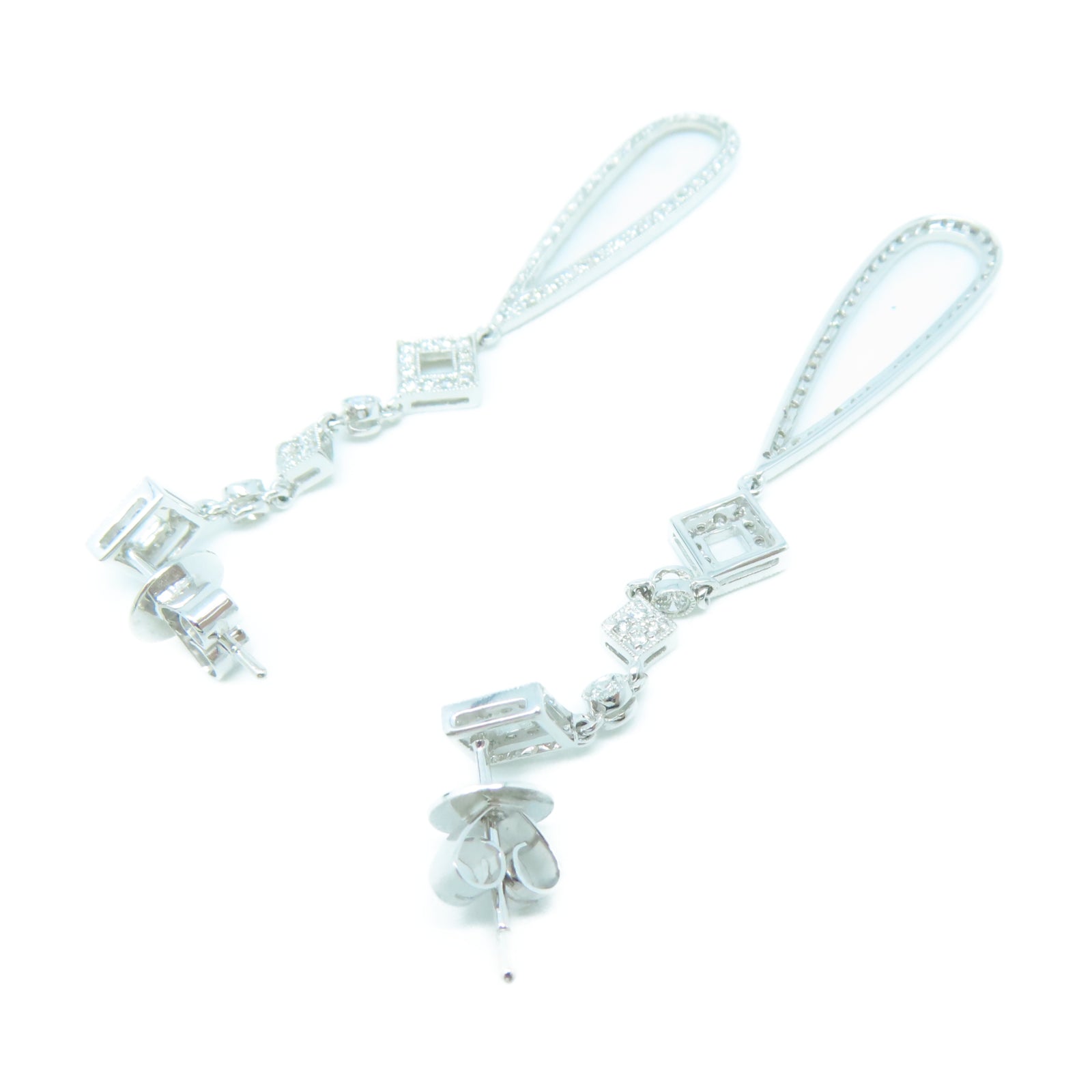 JEWELRY 【激減優惠】18K白金Earrings耳環