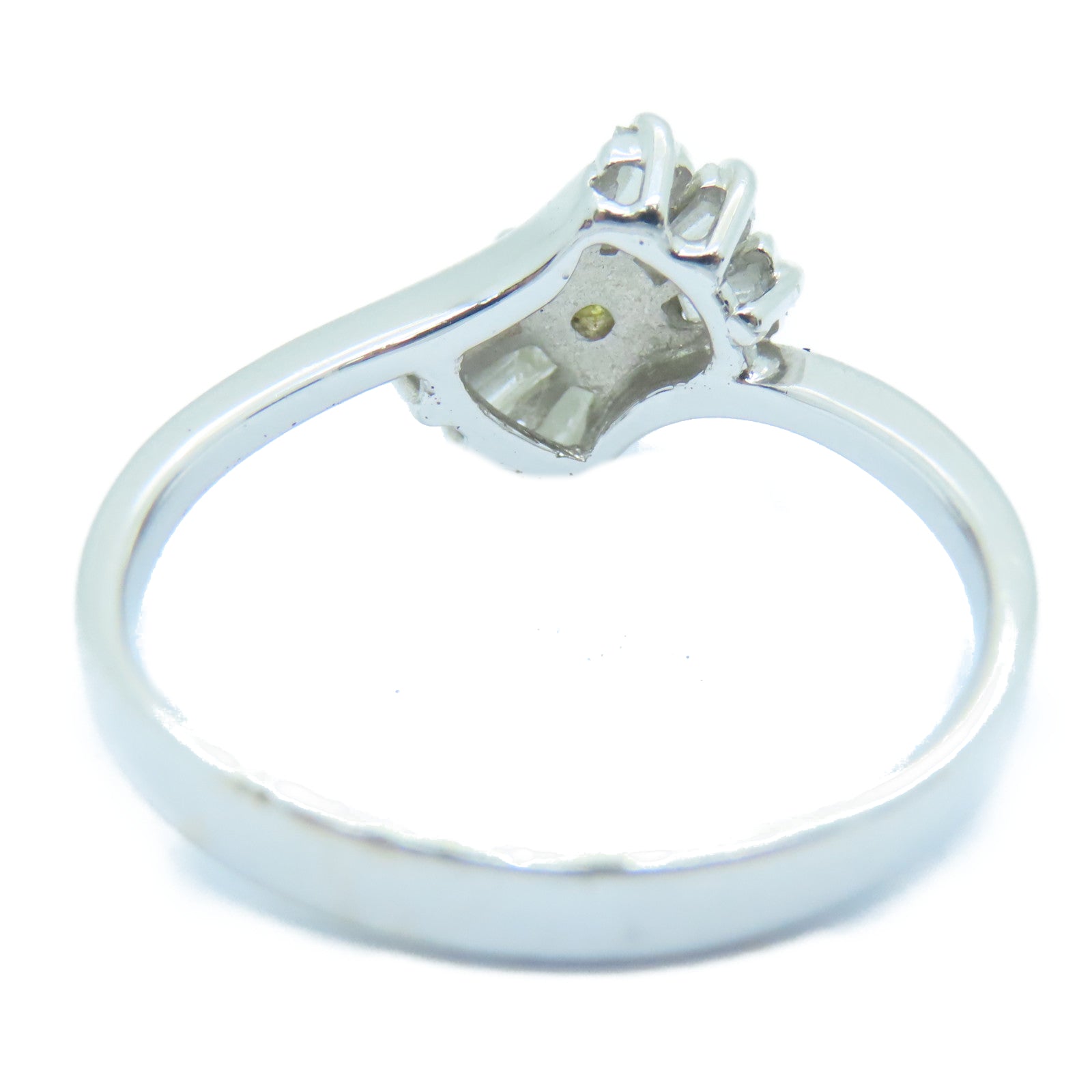 JEWELRY 【激減優惠】18K白金Diamond Ring鑽石戒指US#5.75