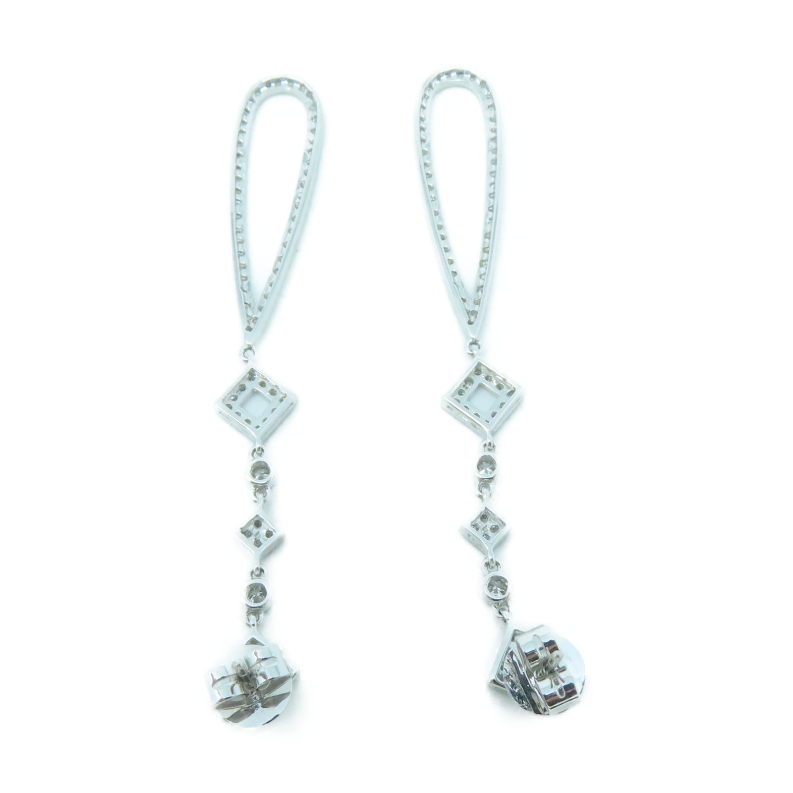 JEWELRY 【激減優惠】18K白金Earrings耳環
