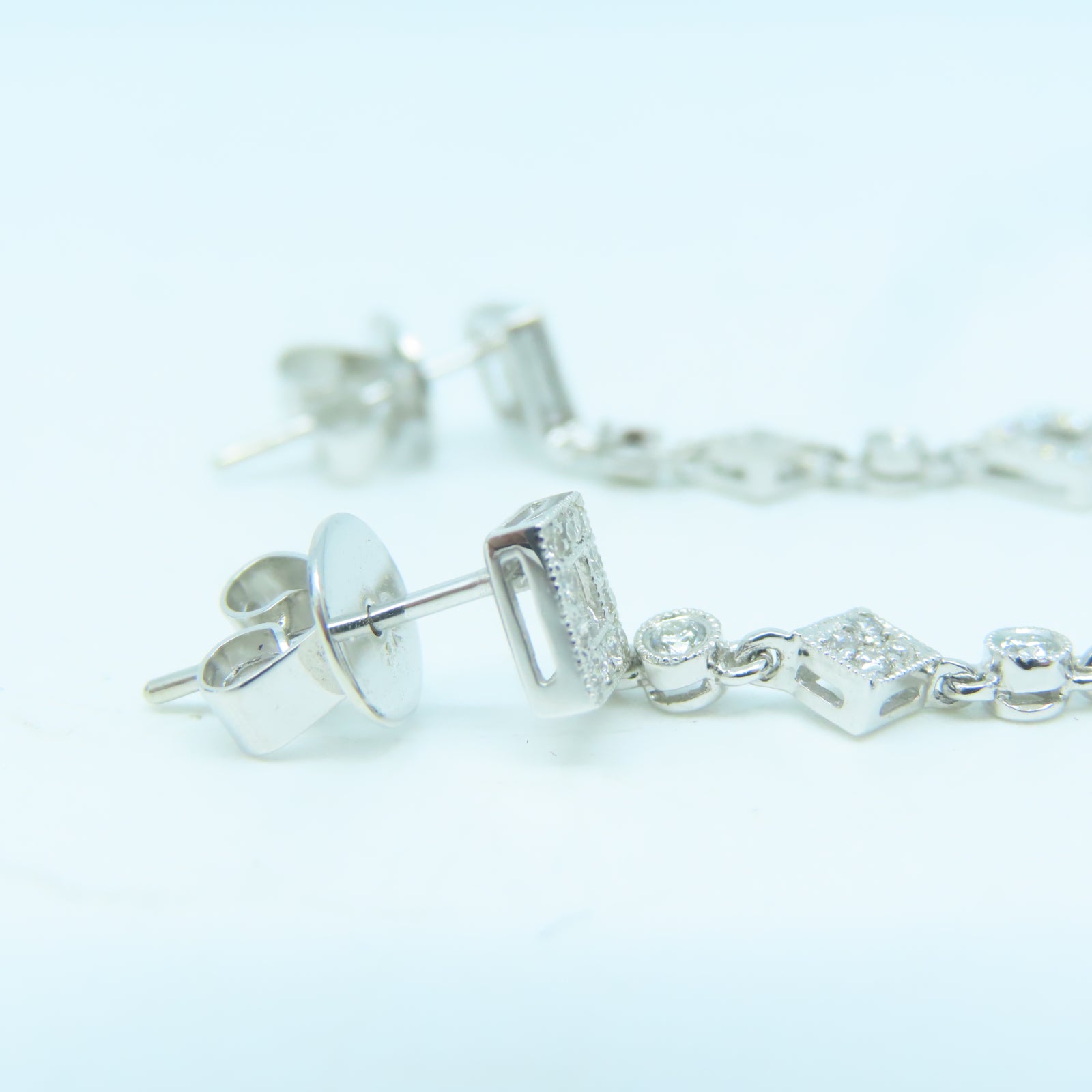 JEWELRY 【激減優惠】18K白金Earrings耳環