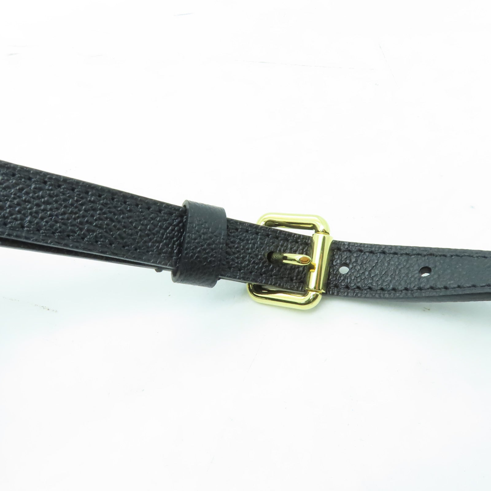 LOUIS VUITTON Monogram Empreinte Pochette Metis金扣手挽肩背兩用袋黑色