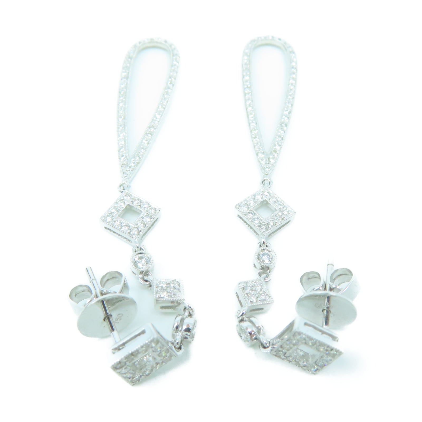 JEWELRY 【激減優惠】18K白金Earrings耳環