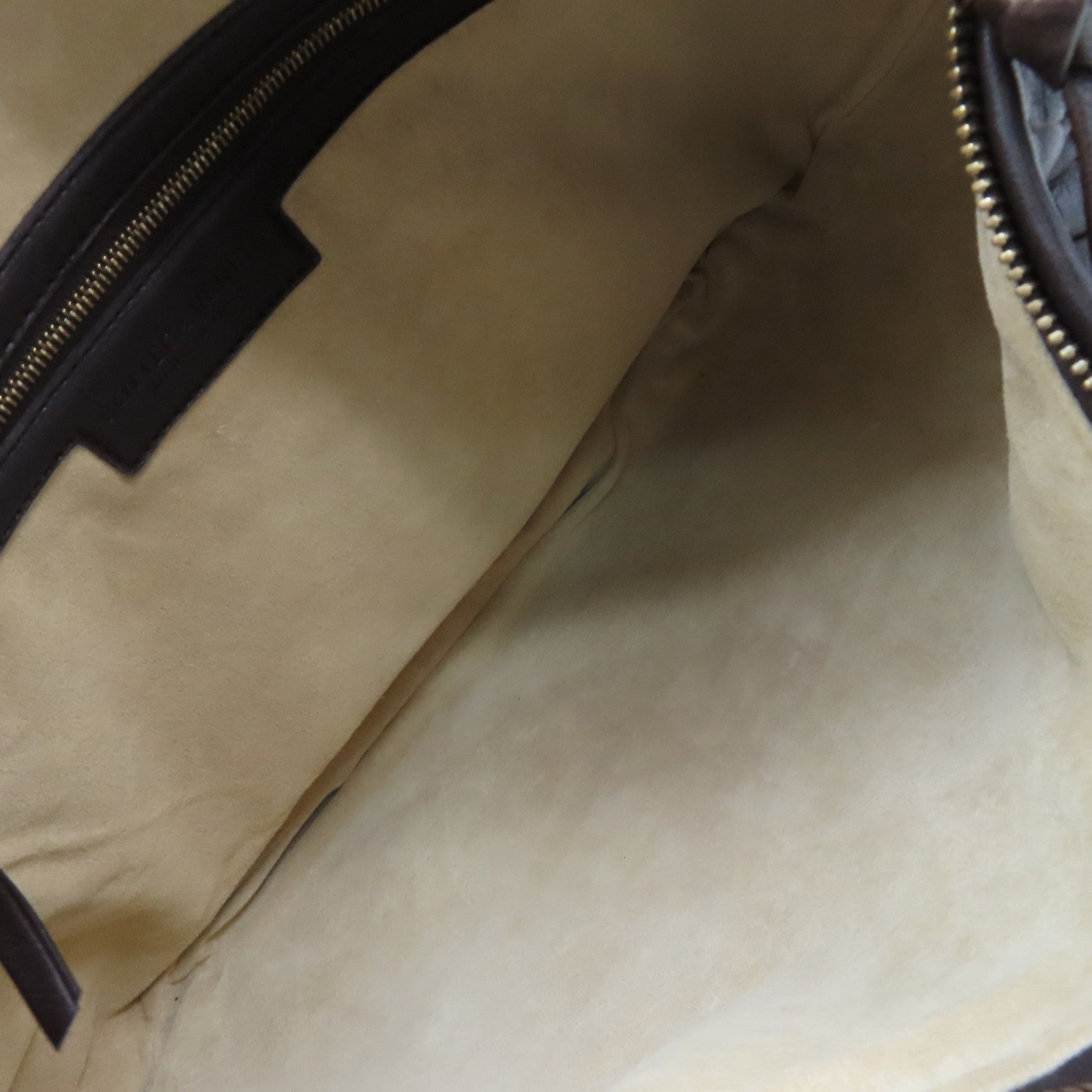 BOTTEGA VENETA 織紋皮革Hand Bag手挽袋啡色
