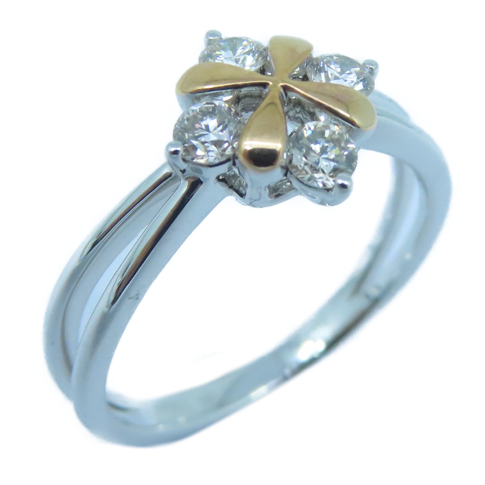 JEWELRY 【激減優惠】18K白金Diamond Ring 0.33ct鑽石戒指US#6