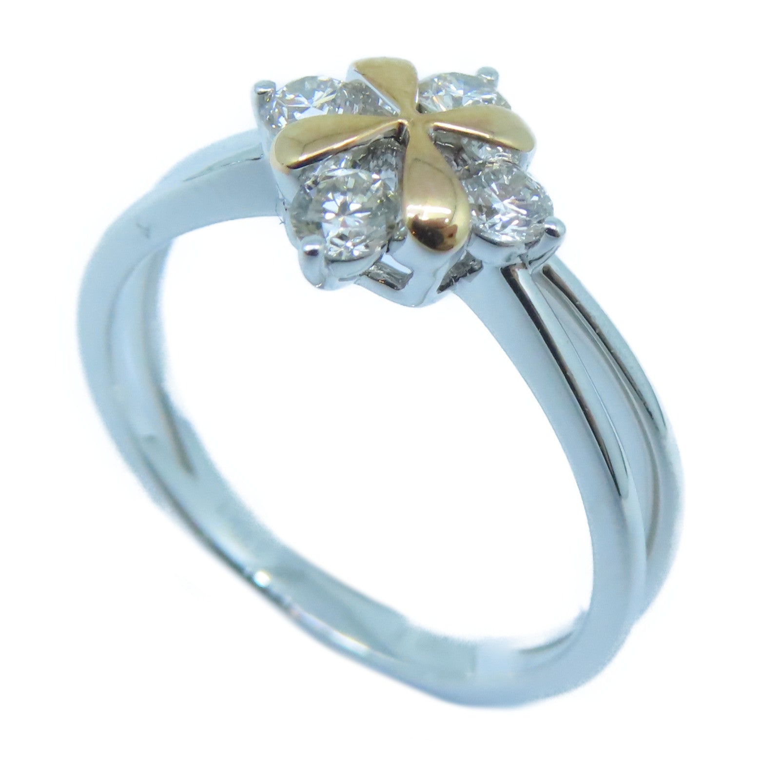 JEWELRY 【激減優惠】18K白金Diamond Ring 0.33ct鑽石戒指US#6