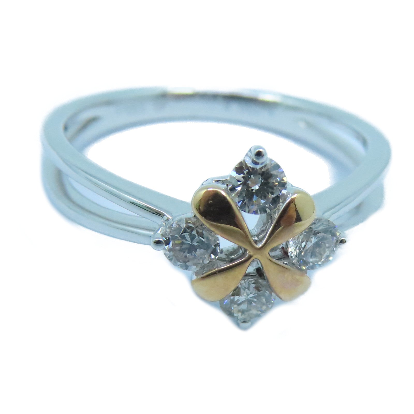 JEWELRY 【激減優惠】18K白金Diamond Ring 0.33ct鑽石戒指US#6