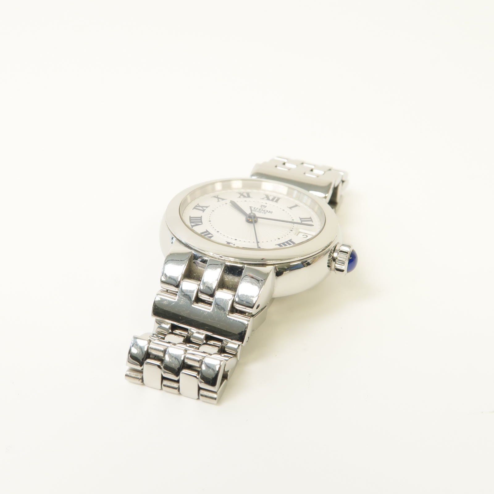 TUDOR Clair de Rose 34mm不鏽鋼手錶自動機芯白色