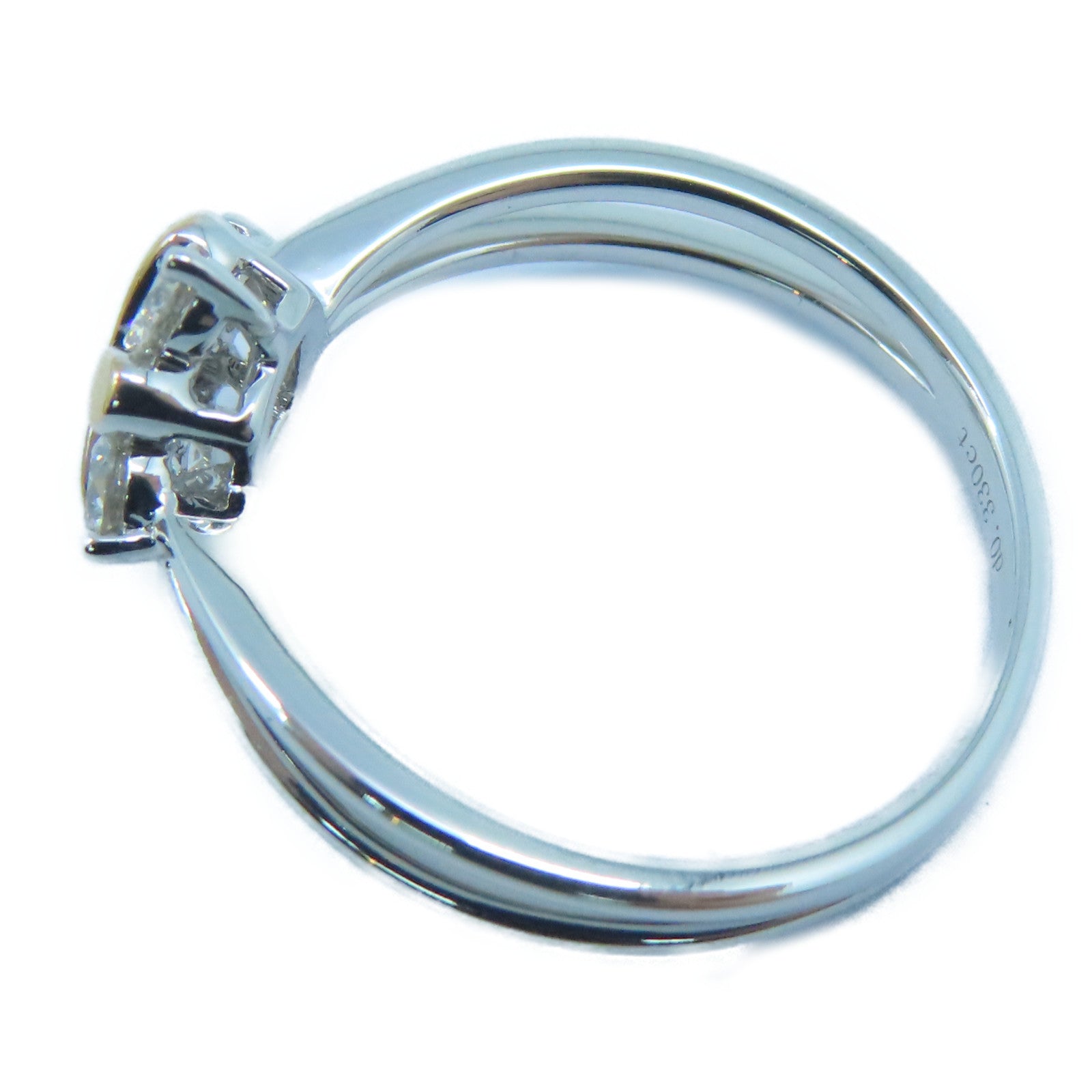 JEWELRY 【激減優惠】18K白金Diamond Ring 0.33ct鑽石戒指US#6