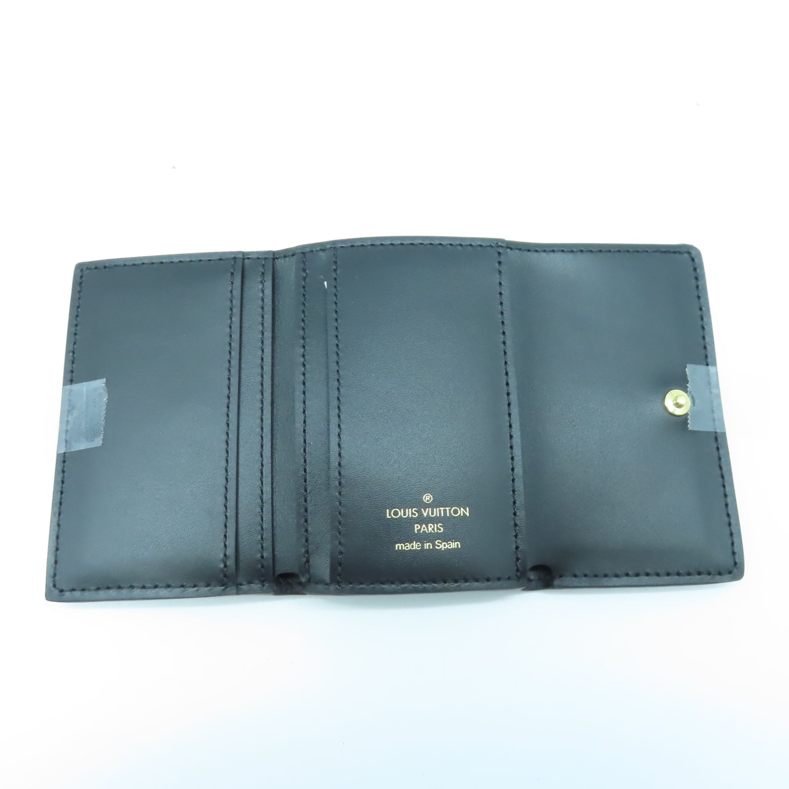 LOUIS VUITTON Monogram Micro Wallet金扣迷你錢包啡色