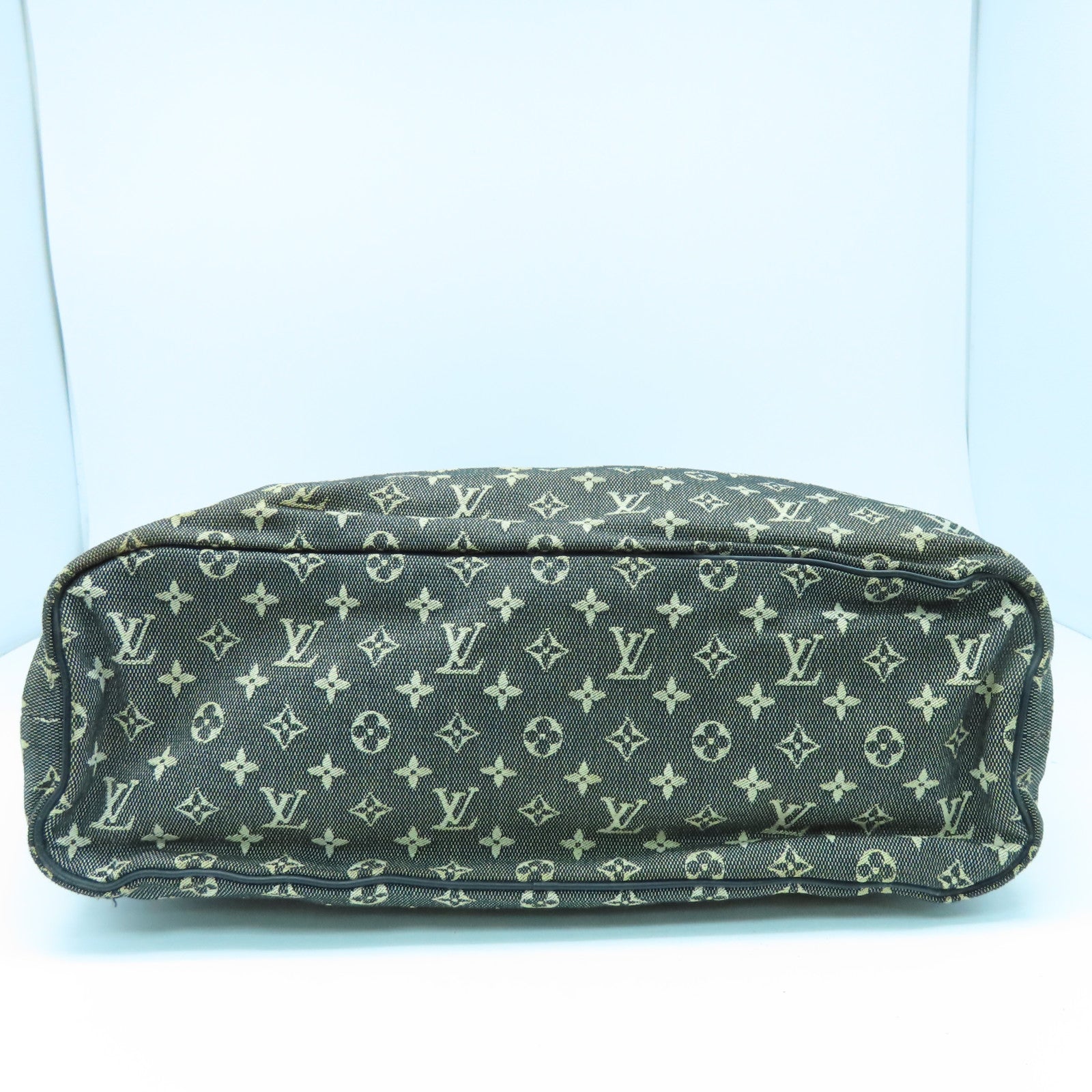 LOUIS VUITTON Monogram Mini Lucille GM金扣手挽袋黑色