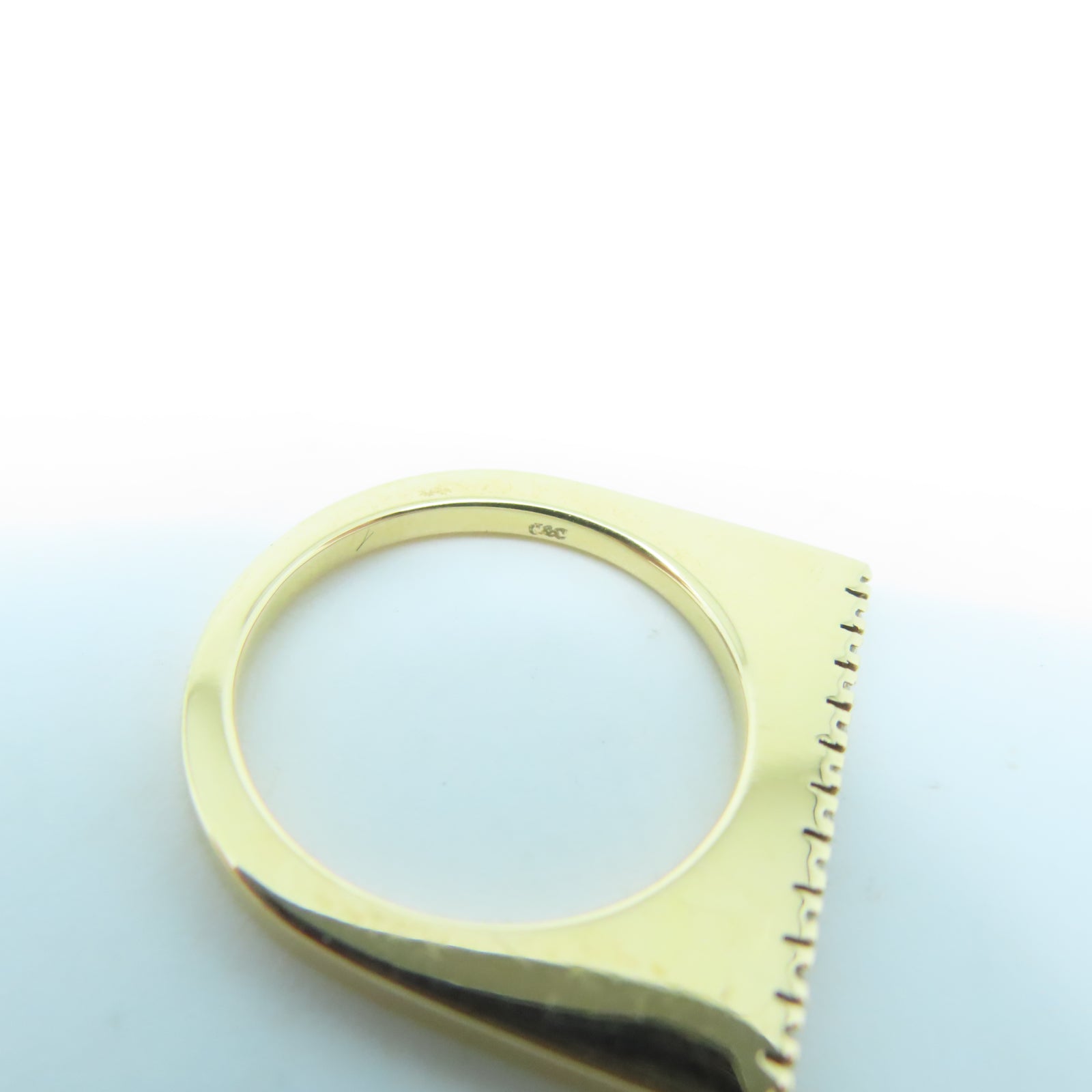 JEWELRY 18K黃金Ring戒指US#5