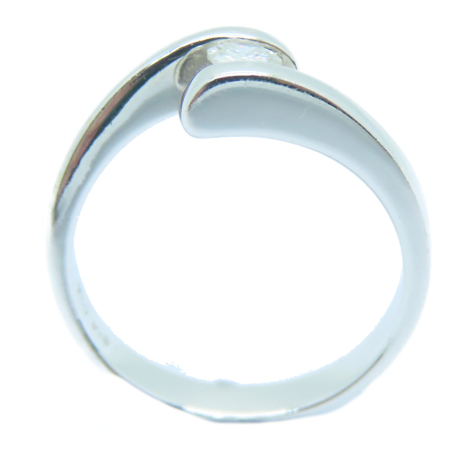 JEWELRY 【激减优惠】18K白金Diamond Ring钻石戒指US#6