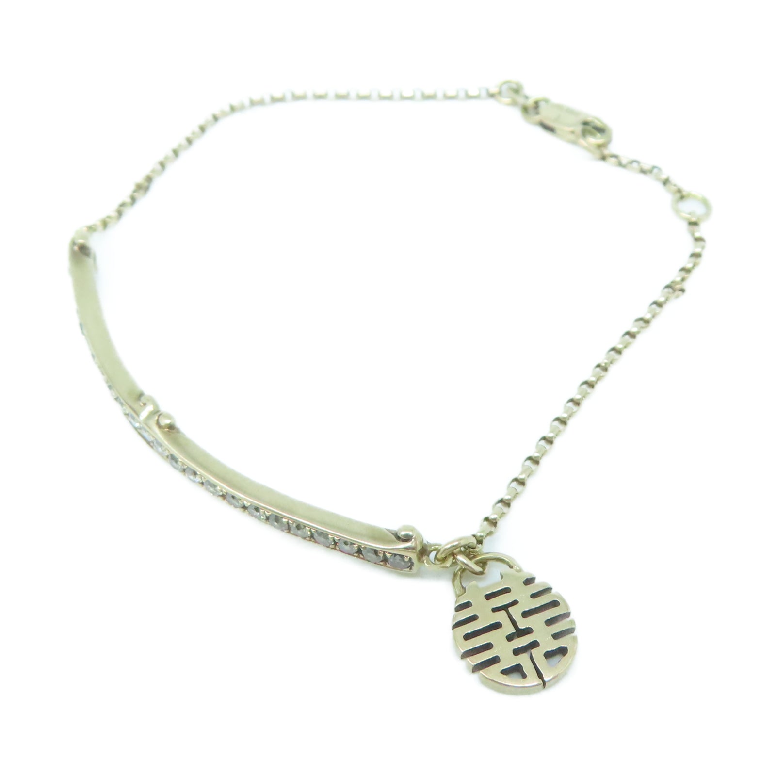 JEWELRY 18K黃金Bracelet 0.45ct鑽石手鏈