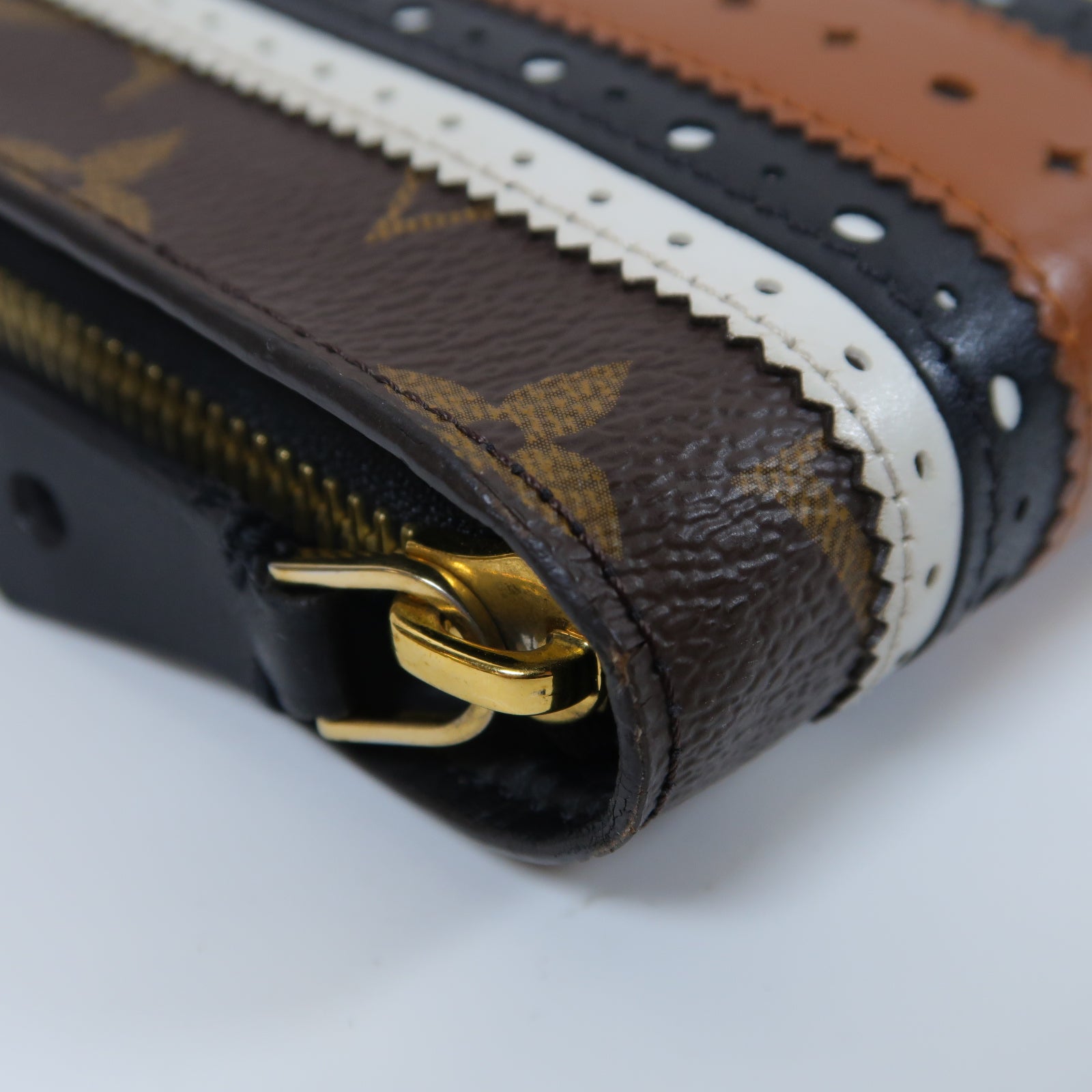 LOUIS VUITTON Monogram Zippy Steamer Long Wallet金扣長錢包啡色