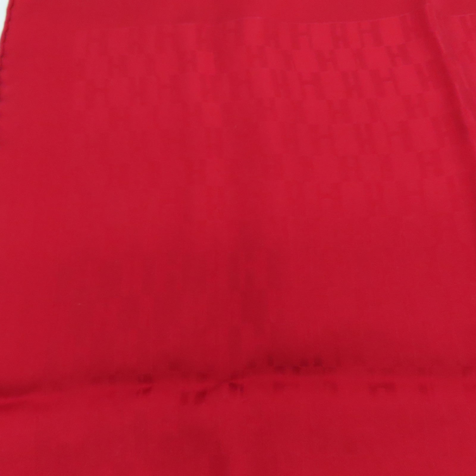 HERMES [sharp discount] silk 40x40cm silk scarf red